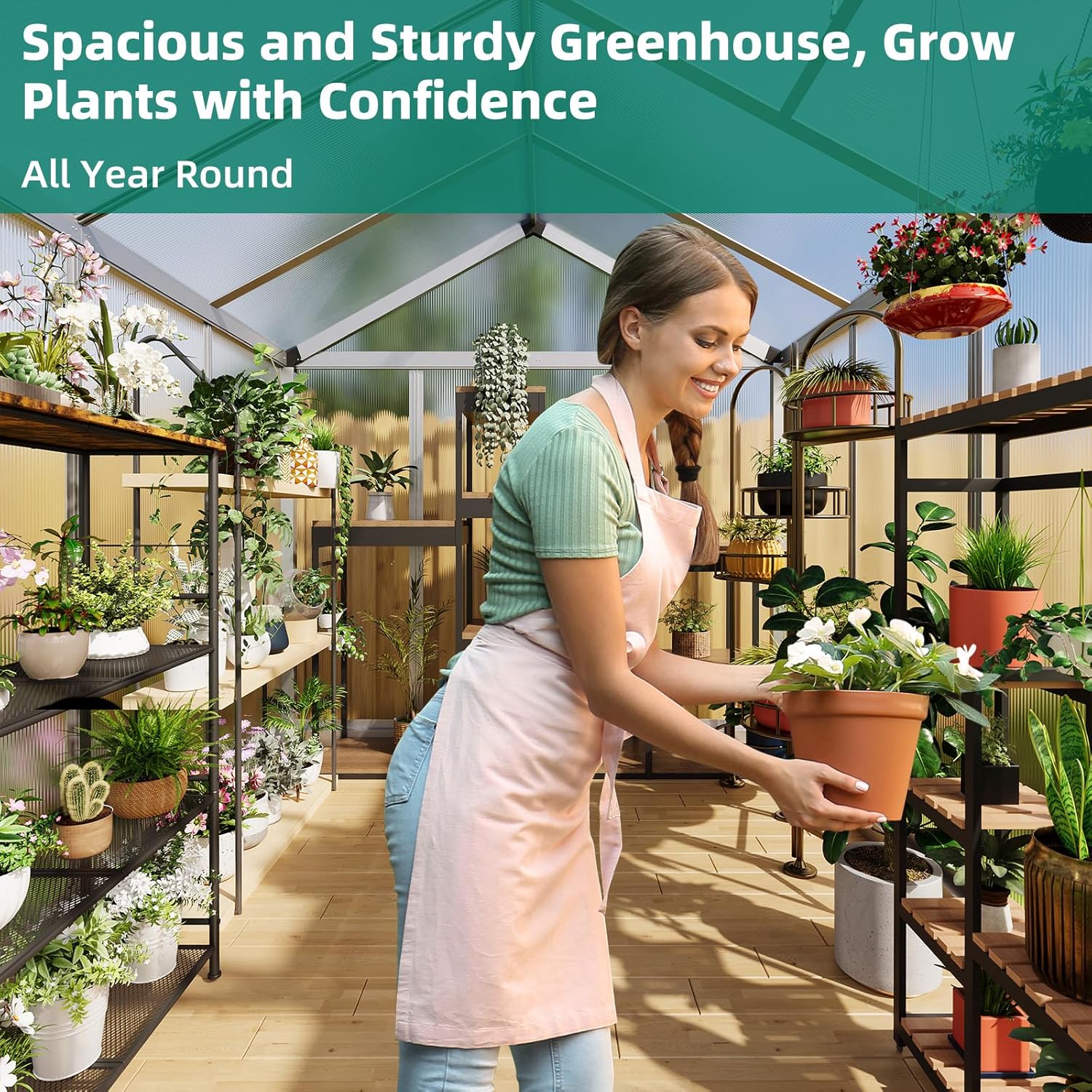 Qeetex QET-GH-WK02 greenhouses - View #2