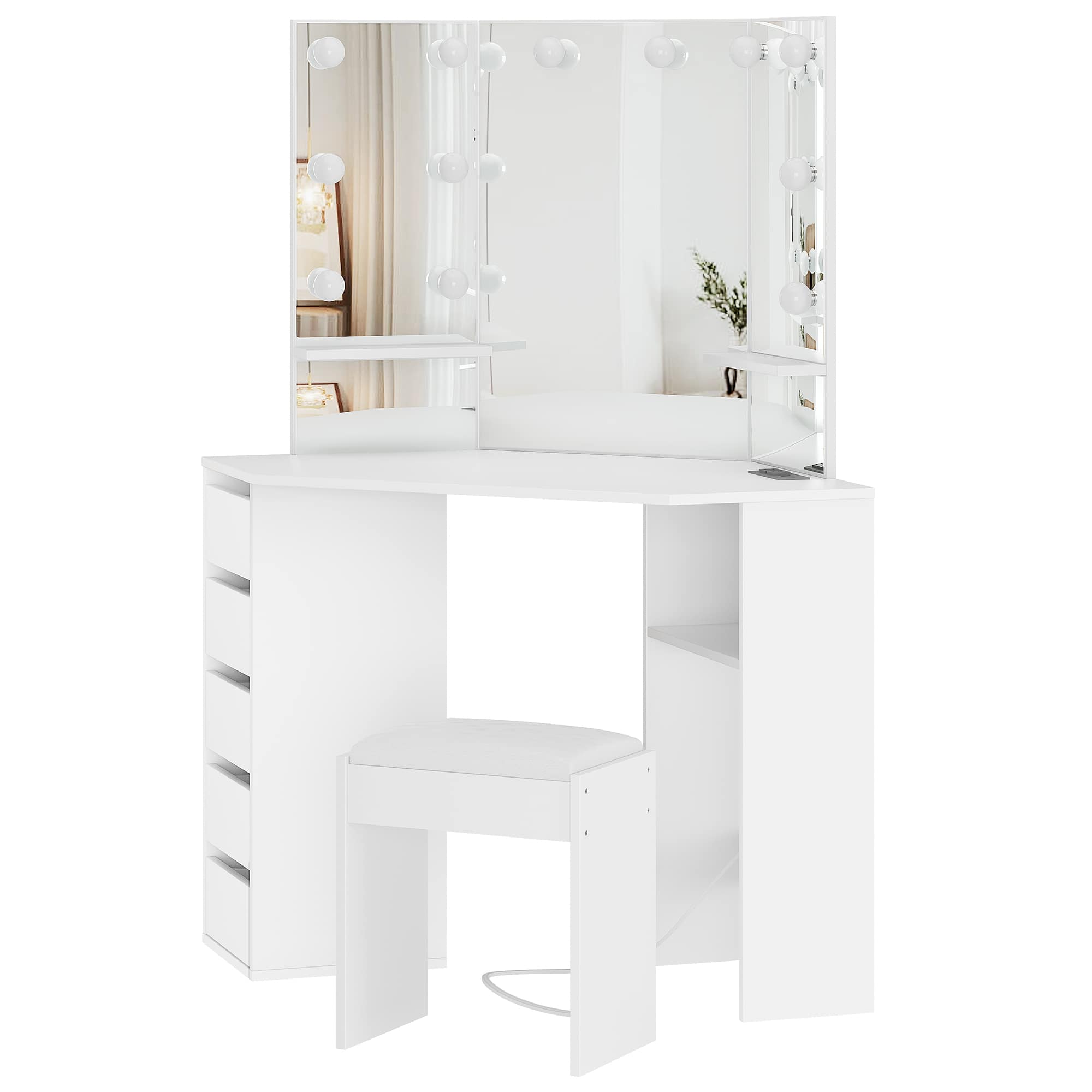 Qeetex SUN-VAM-1EN2SKE5 Bedroom-Vanities - View #7