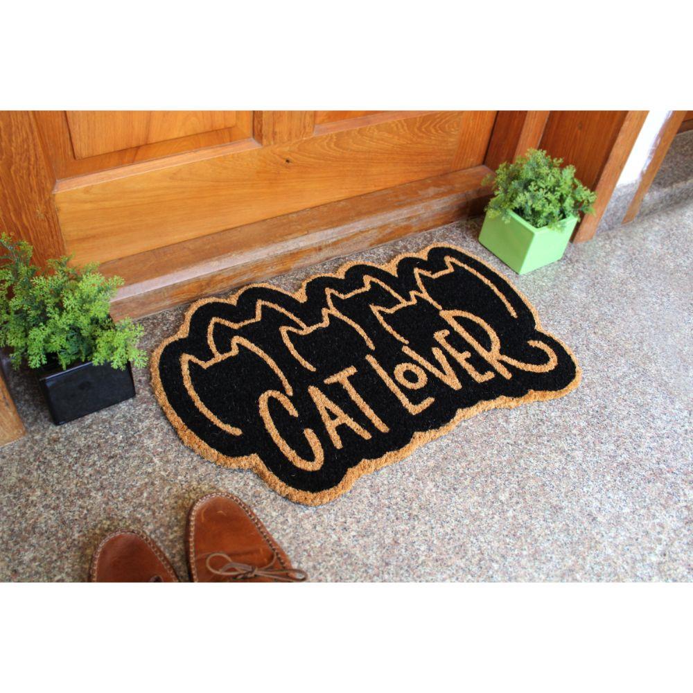 Mascot Hardware Moroccan Design Indoor Outdoor Coir Doormat - Beige