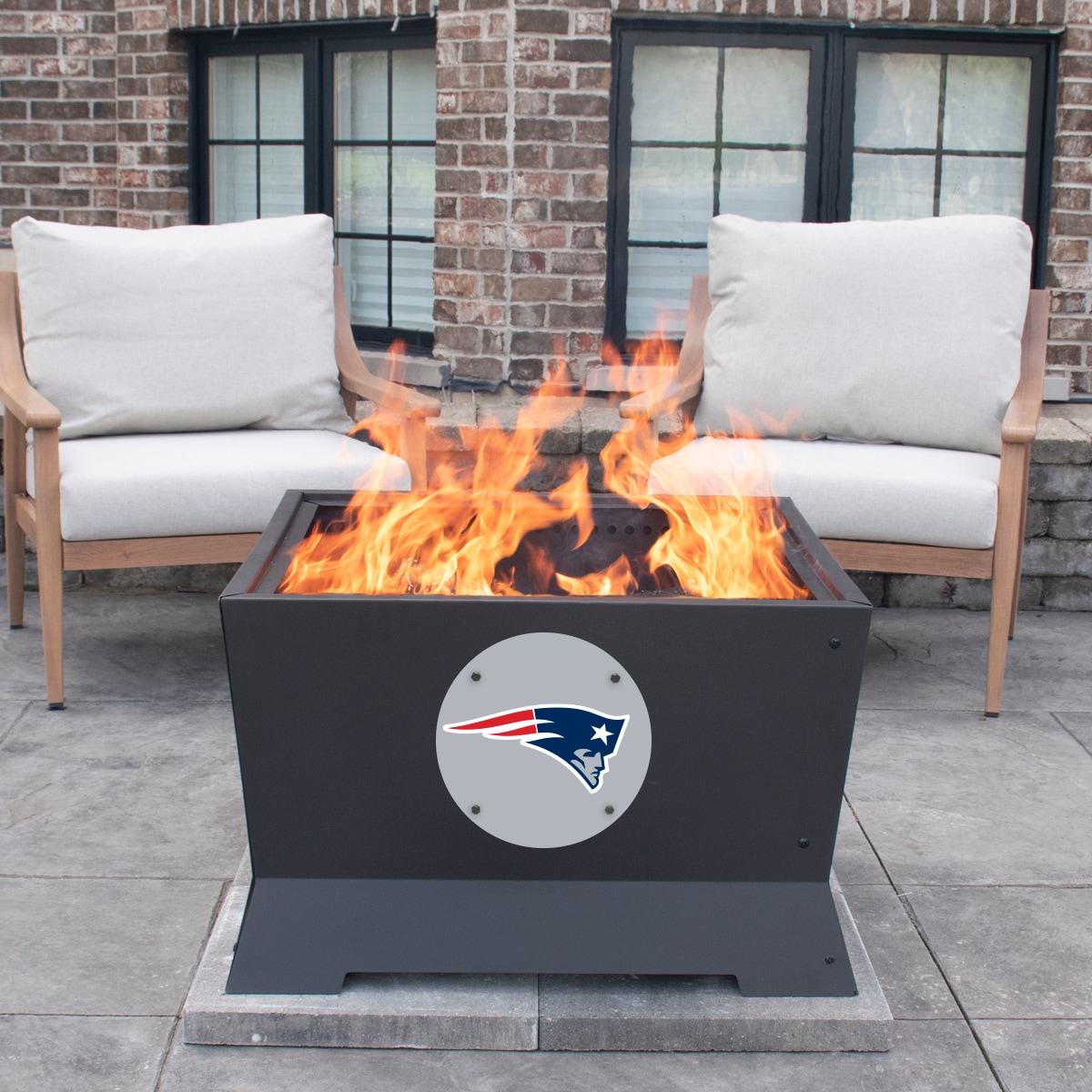 Blue Sky Outdoor Living SFP28SQ-PATRIOTS Outdoor-Woodburning-Firepits - View #3