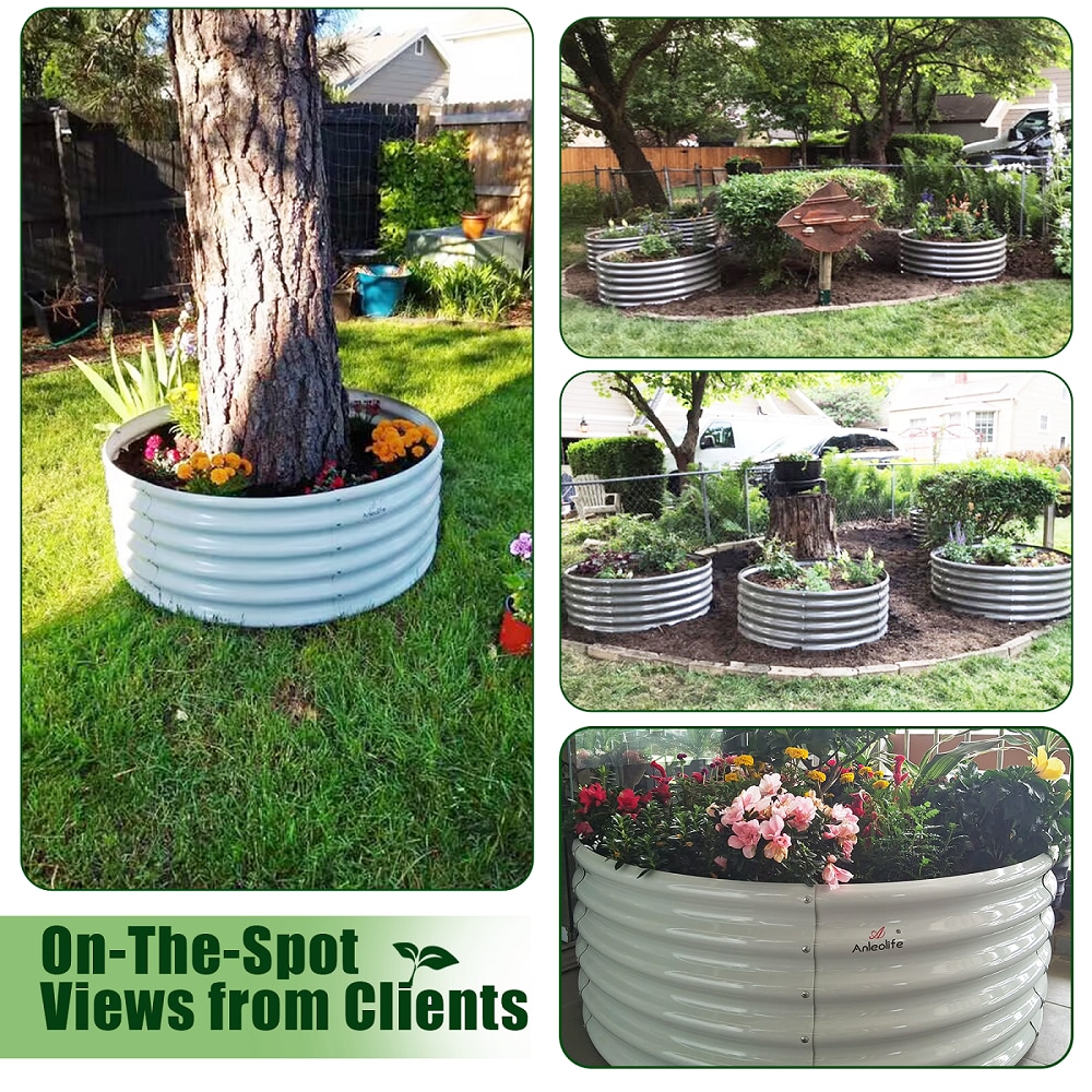 Zeus & Ruta 840GARBED-5 Raised-Garden-Beds - View #6