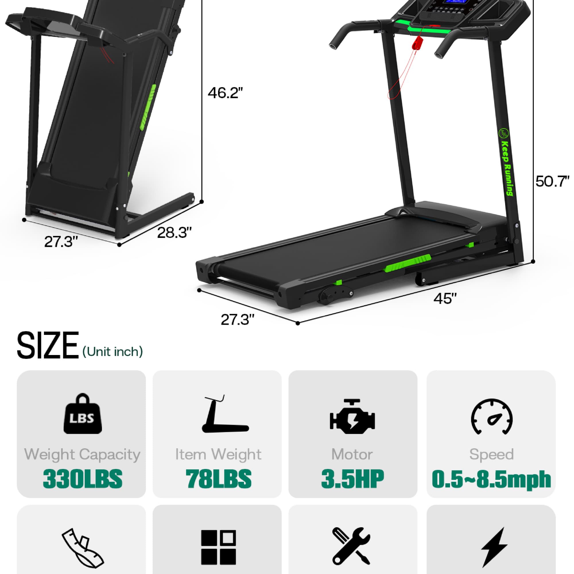 Ama Pear S-TRM-26 treadmills - View #13