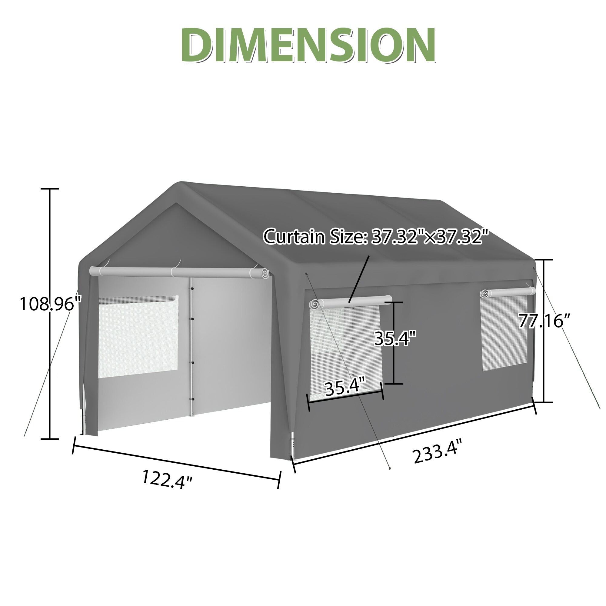 Xspracer ML-CH248W Carport-Covers - View #2