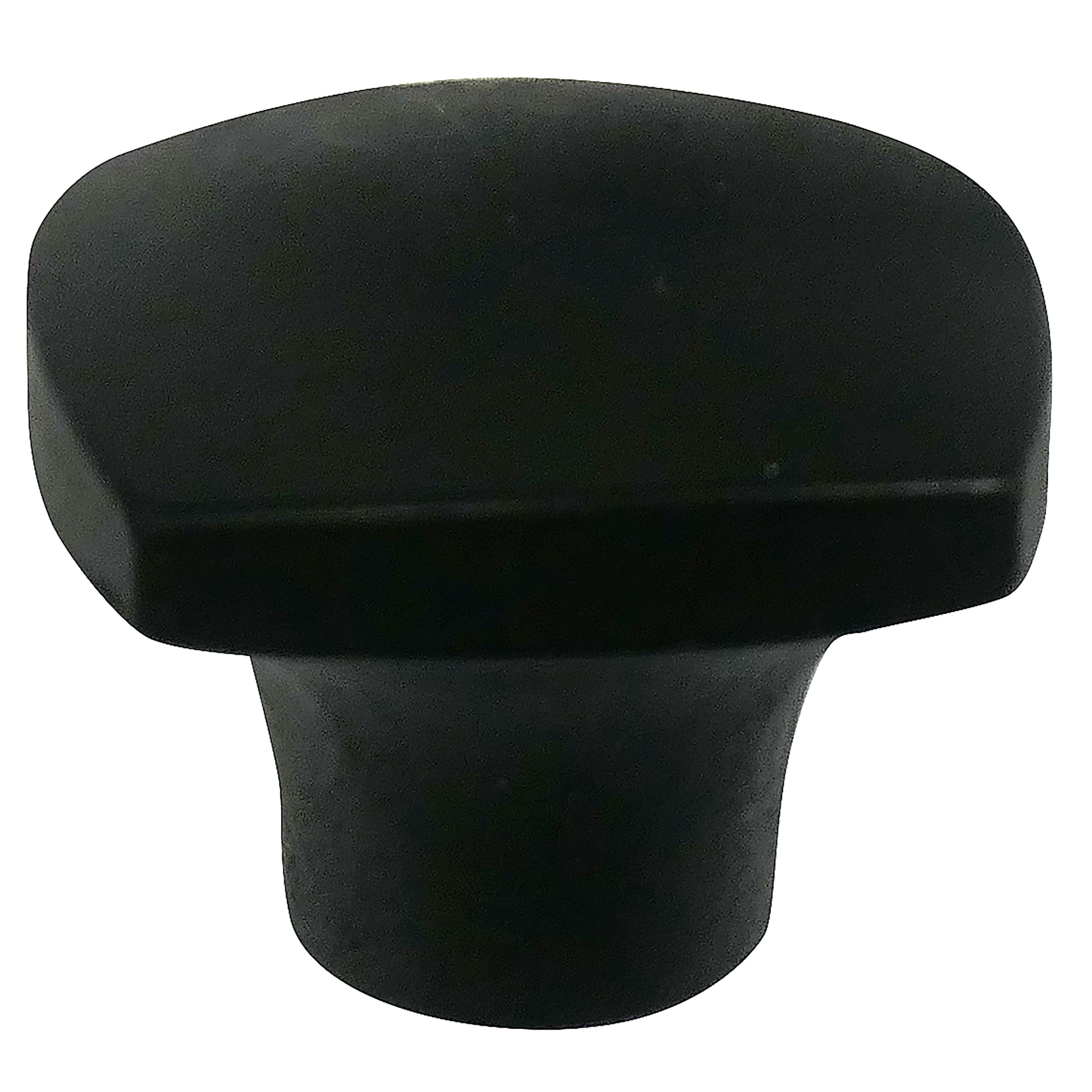 Laurey 74466 Aventura 1-1/4-in Oil Rubbed Bronze Square Modern Cabinet Knob
