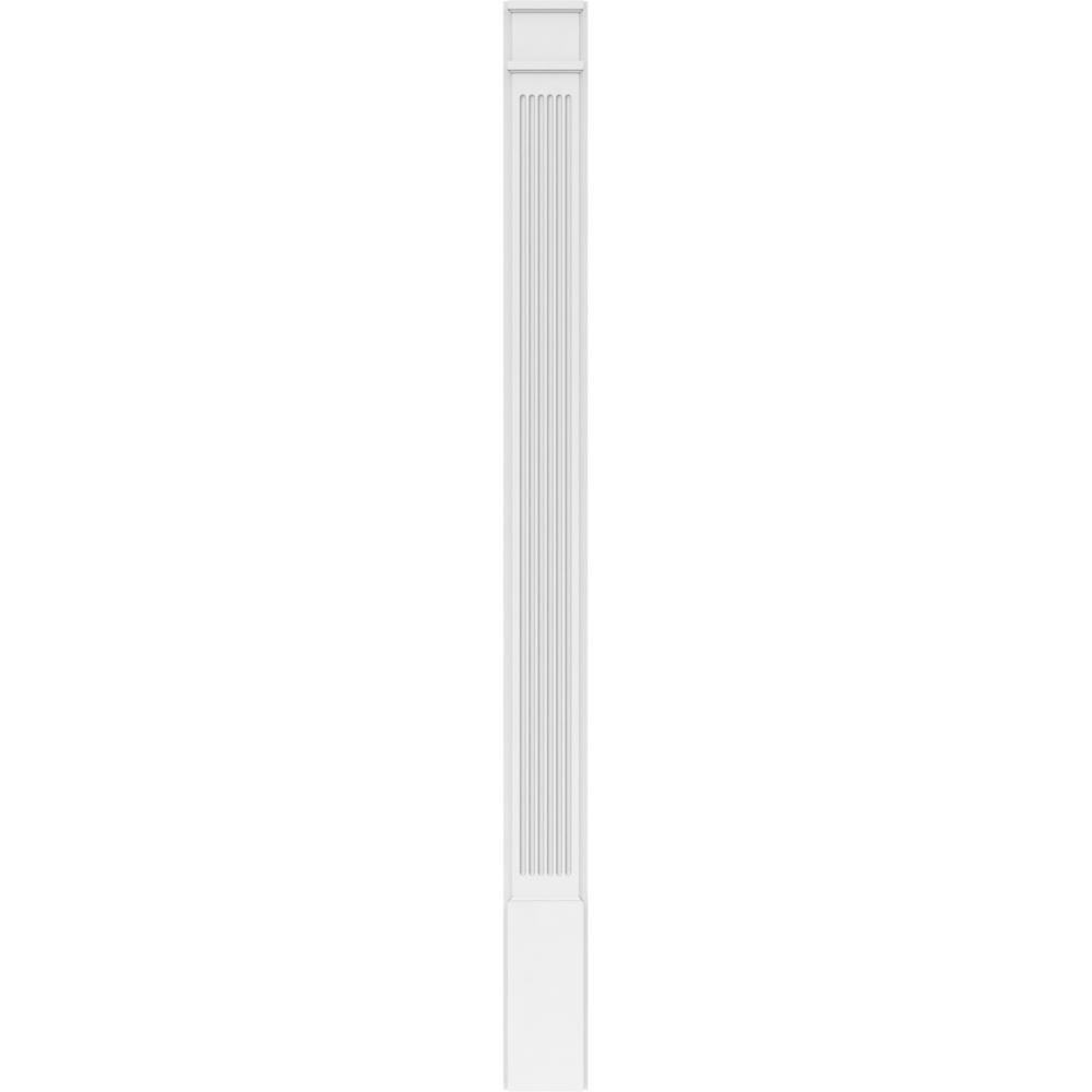 Ekena Millwork PILP07X090FL02-2 Entry-Door-Casing-Accents - View #3
