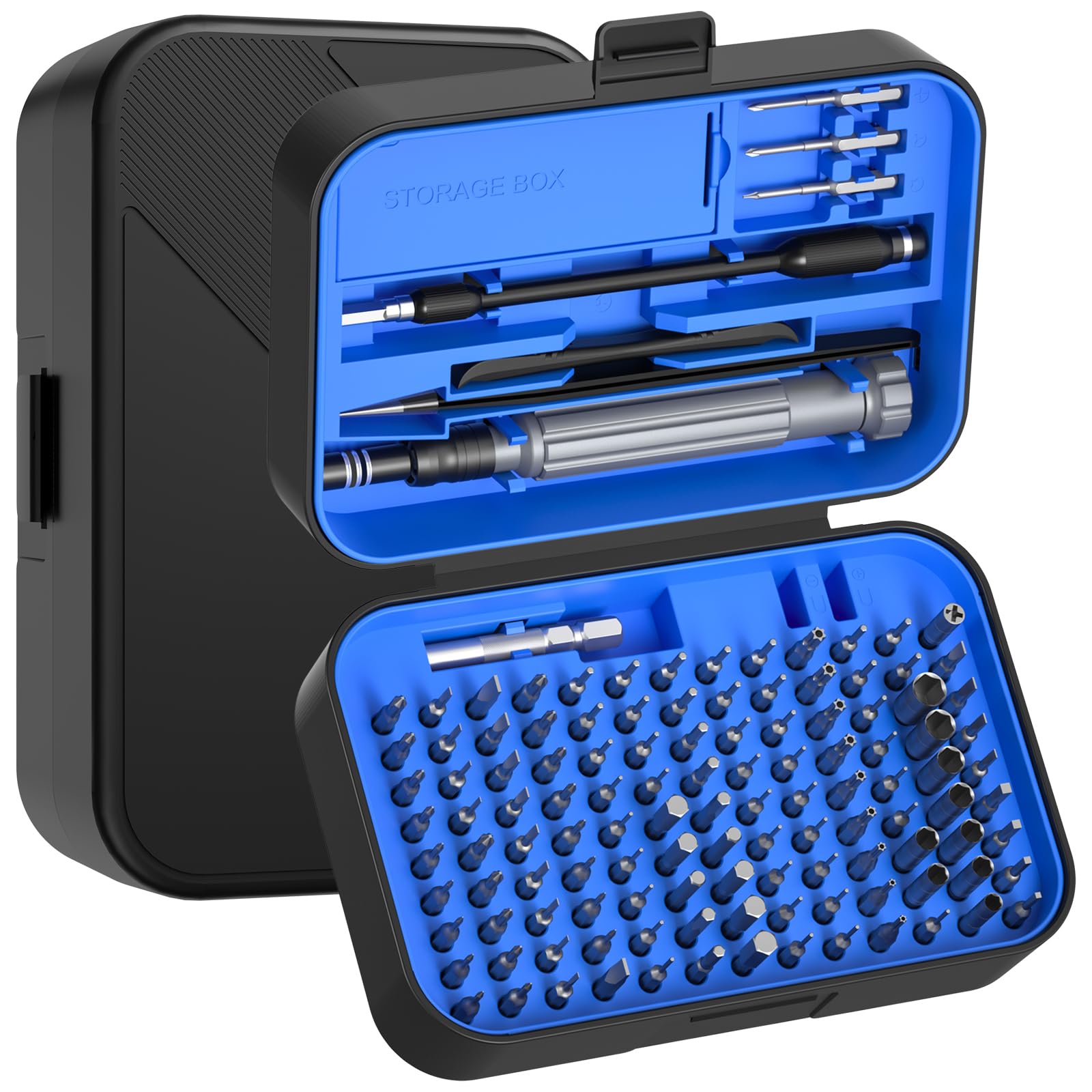 DYRCJ  Precision Screwdriver Set 150 in 1 Electronics Tool Kit with 120 Bits Magnetic Screwdriver Set 30 bit Tool Set Handy Repair Tool for