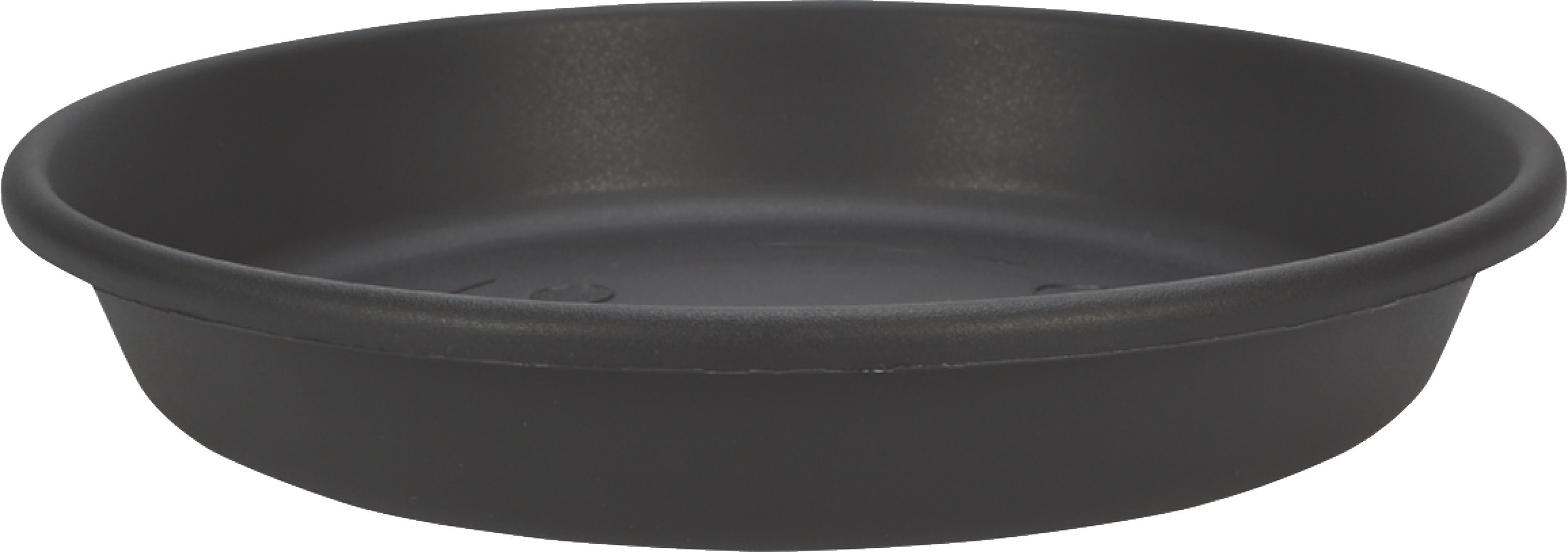 The HC Companies -  Prima 10.5 in Round Plastic Plant Saucer Black