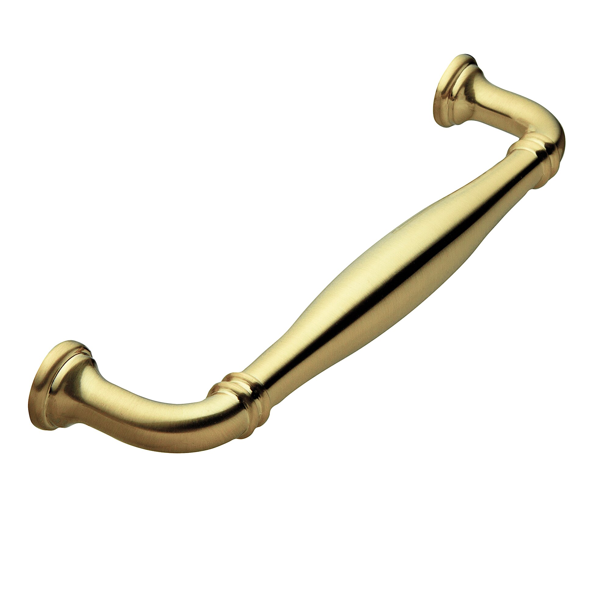 Sumner Street Home Hardware Paris 6-in Center to Center Satin Brass  Cylindrical Bar Drawer Pulls in the Drawer Pulls department at