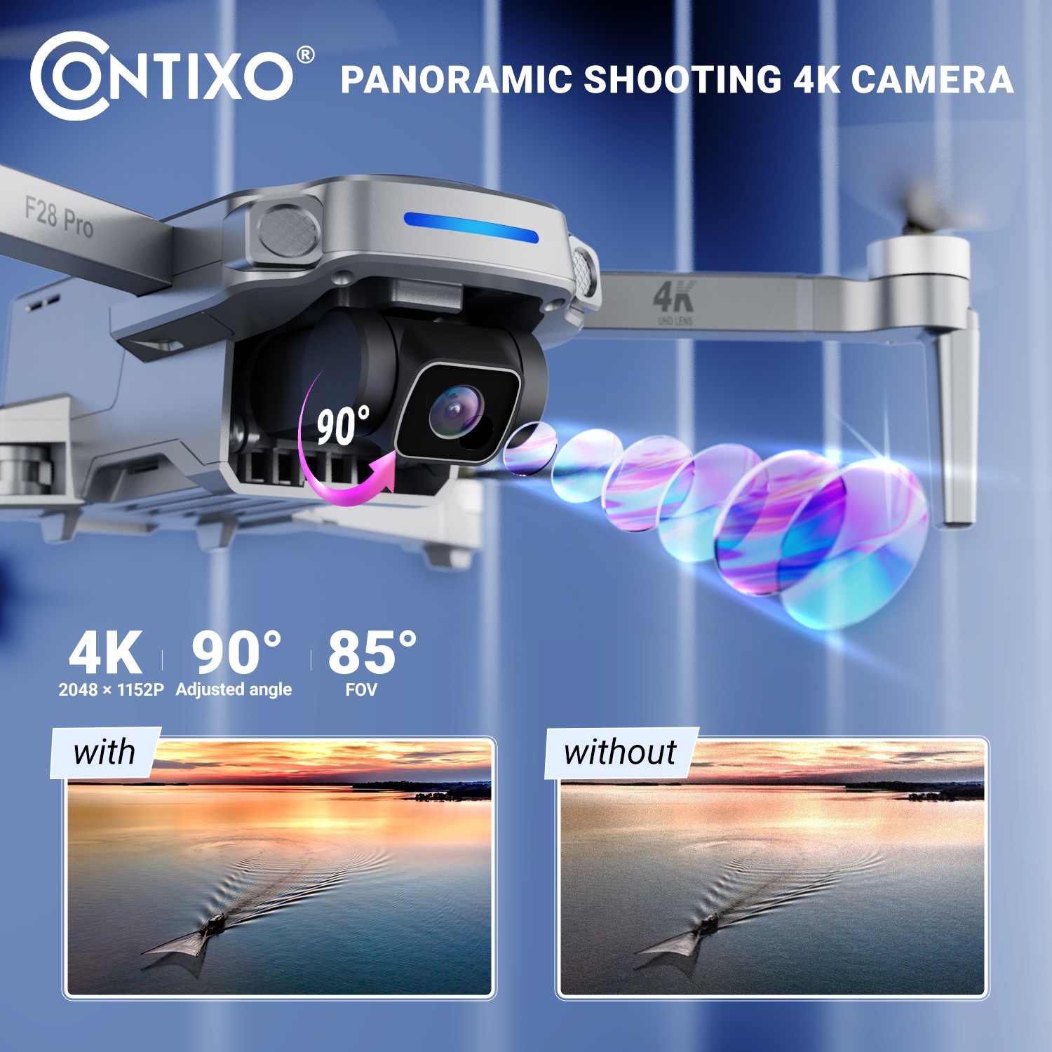 Contixo F28-PRO drones - View #3