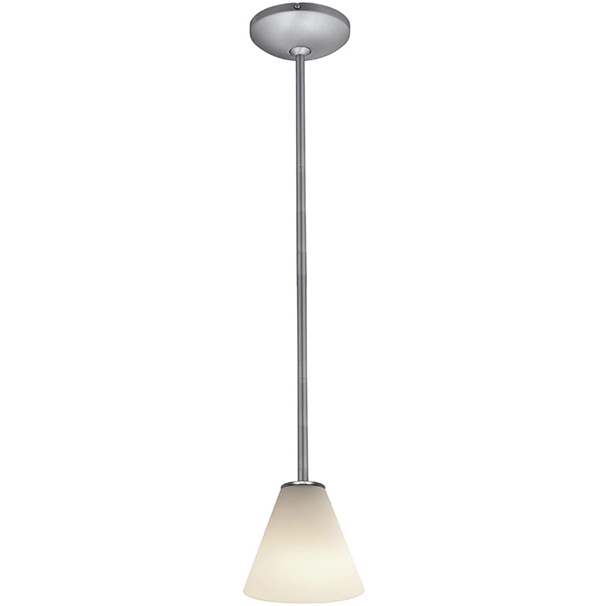 Access Lighting 28004-1R-BS/WHT Pendant-Lights - View #2