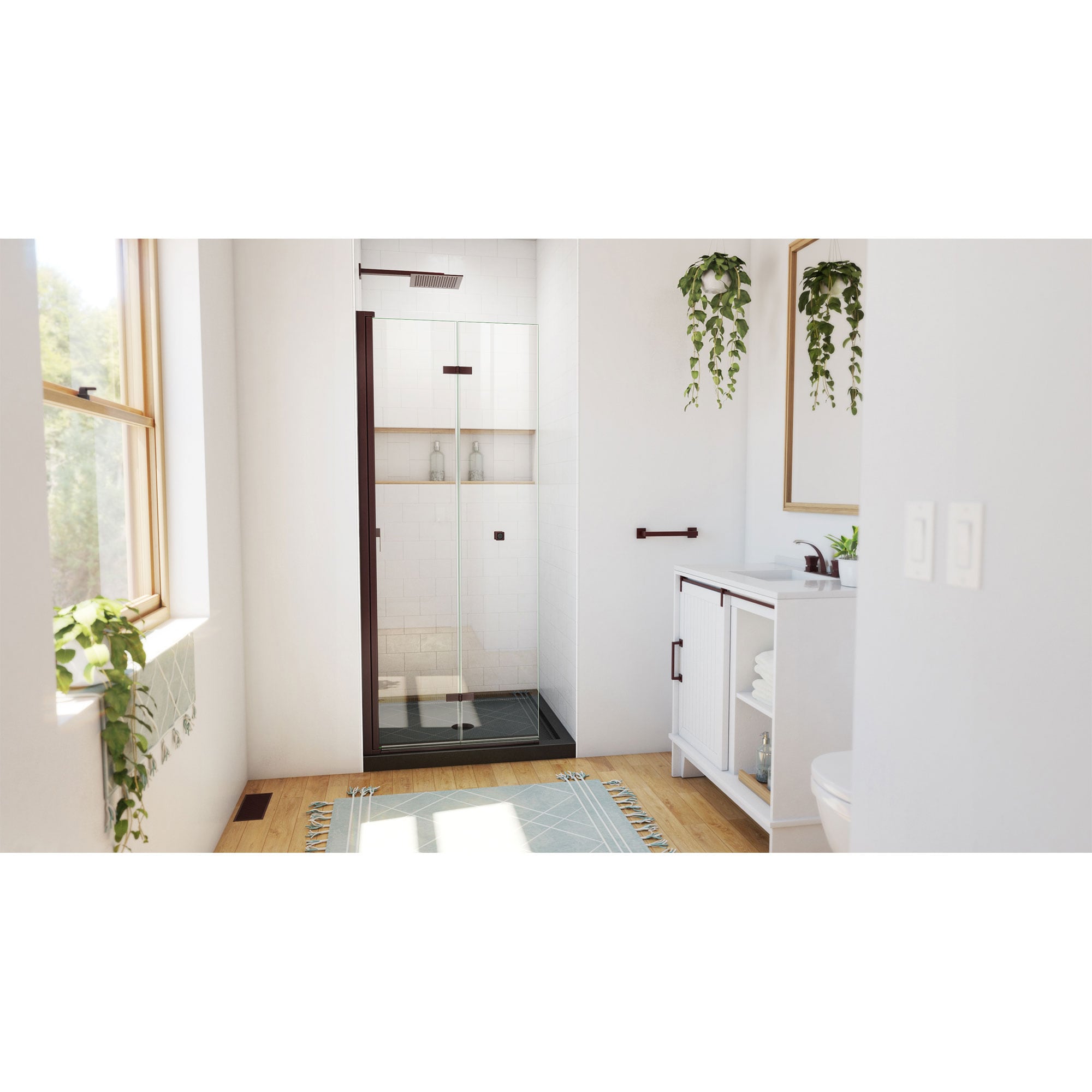DreamLine DL-6529QC-88-06 Alcove-Shower-Kit - View #2