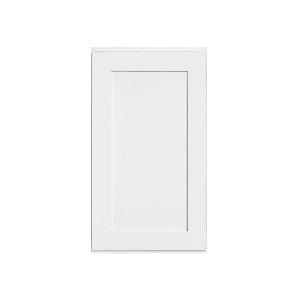 RELIABILT LS-SW-W2136R Fairplay 21-in W x 36-in H x 12-in D White Wall Ready to assemble Plywood Cabinet (Recessed Panel Shaker)