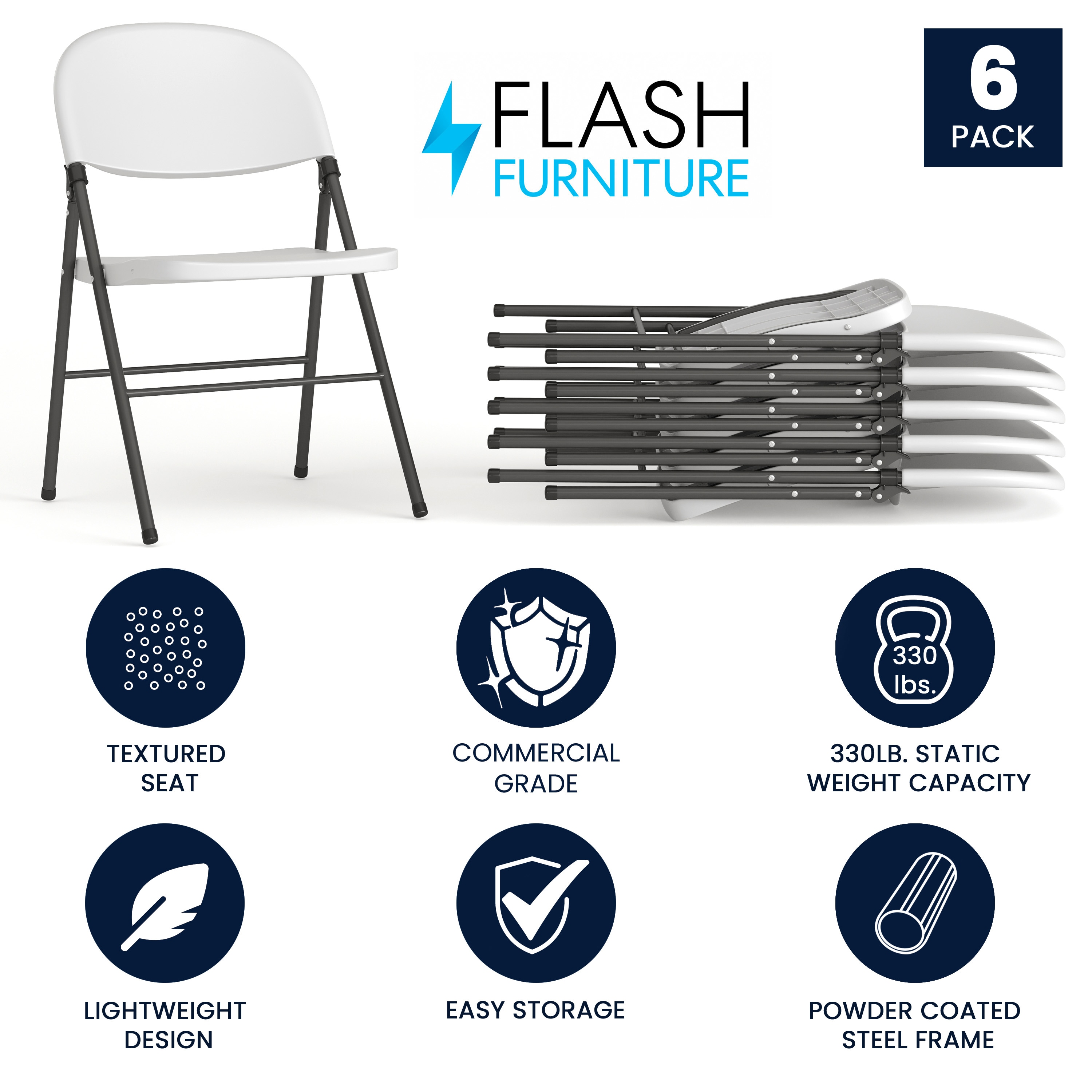Flash Furniture 847254055369 Folding-Chairs - View #2