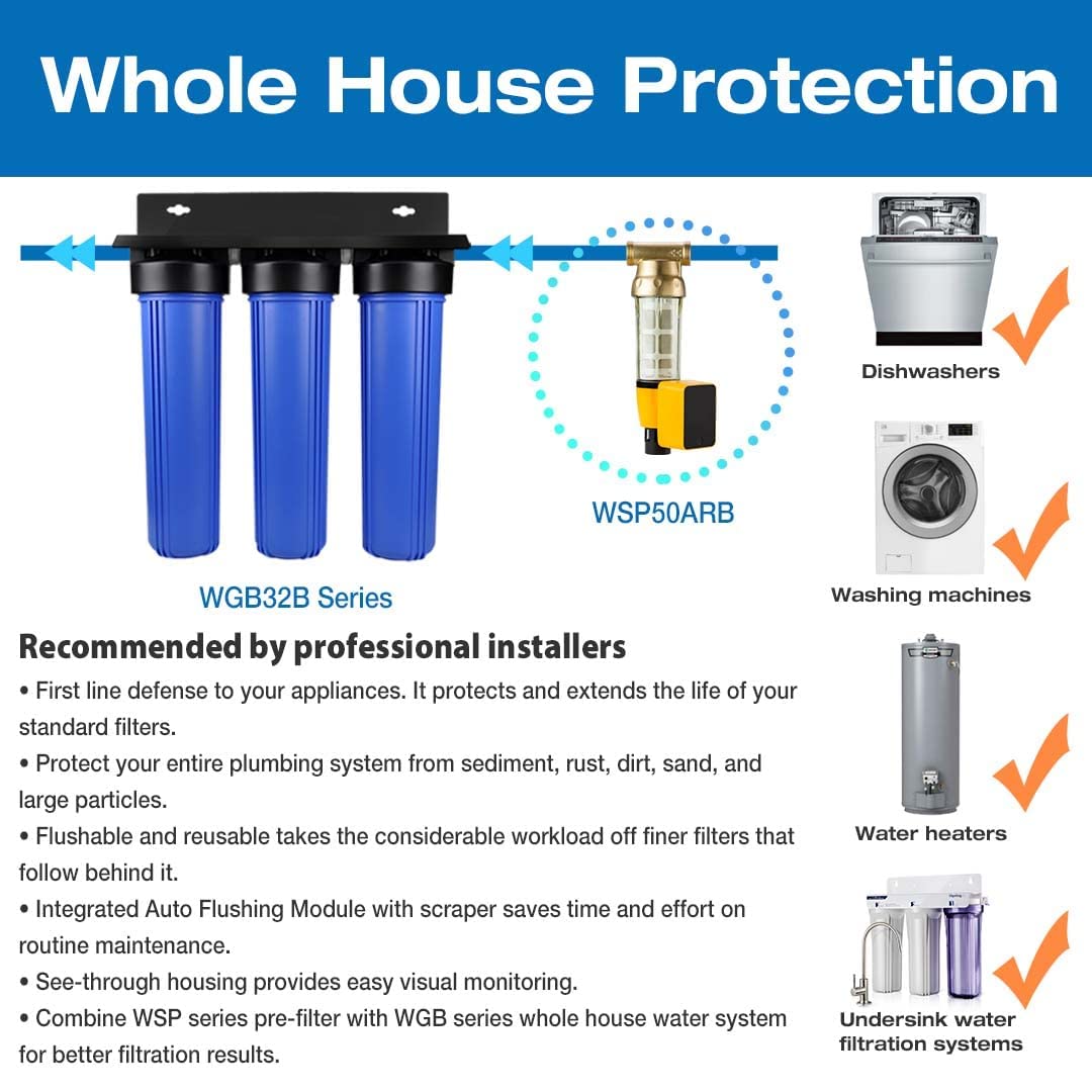 iSpring WGB32B-KS Whole-House-Filtration-Systems - View #8