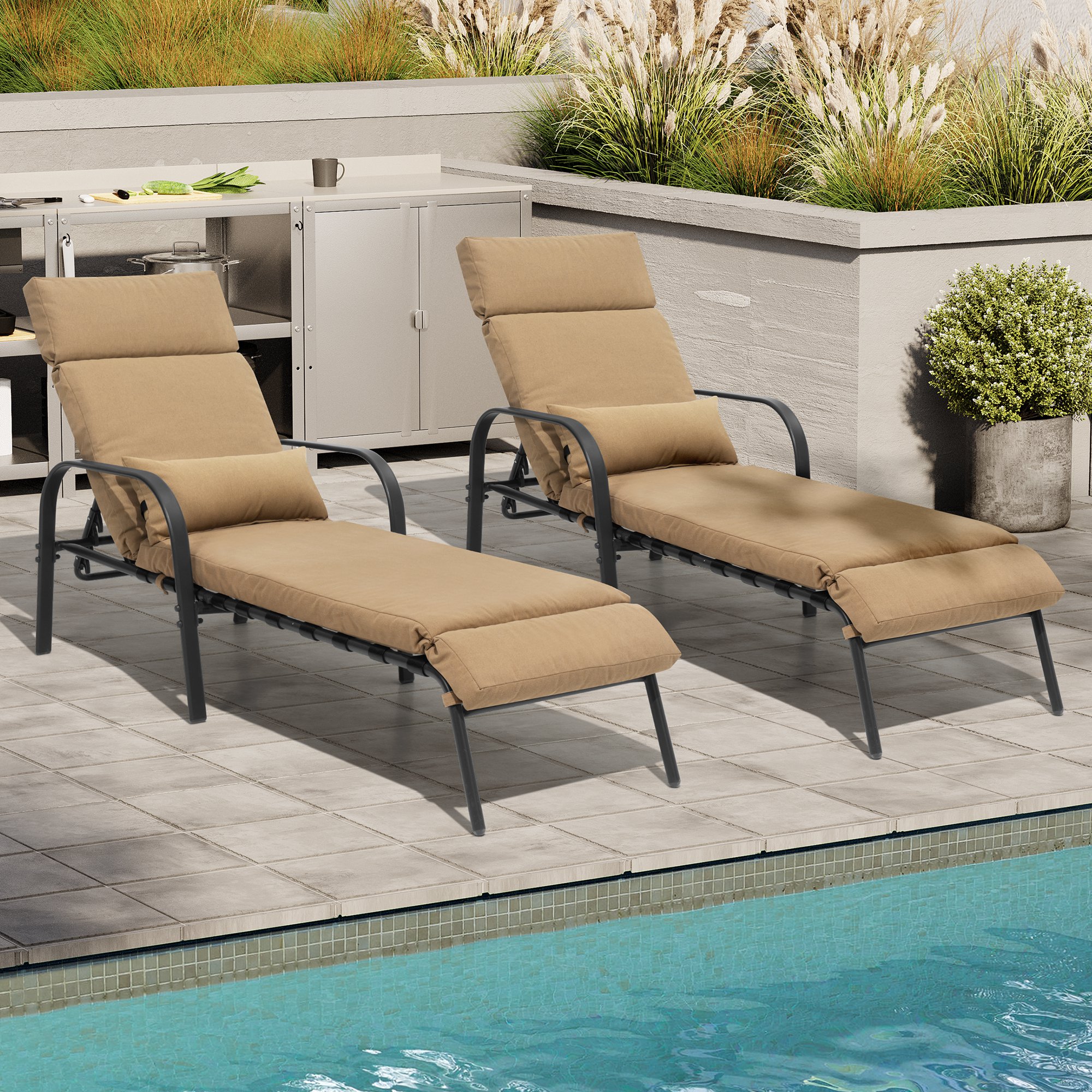 Crestlive Products CL-LG015TAN-2 Patio-Chairs - View #6