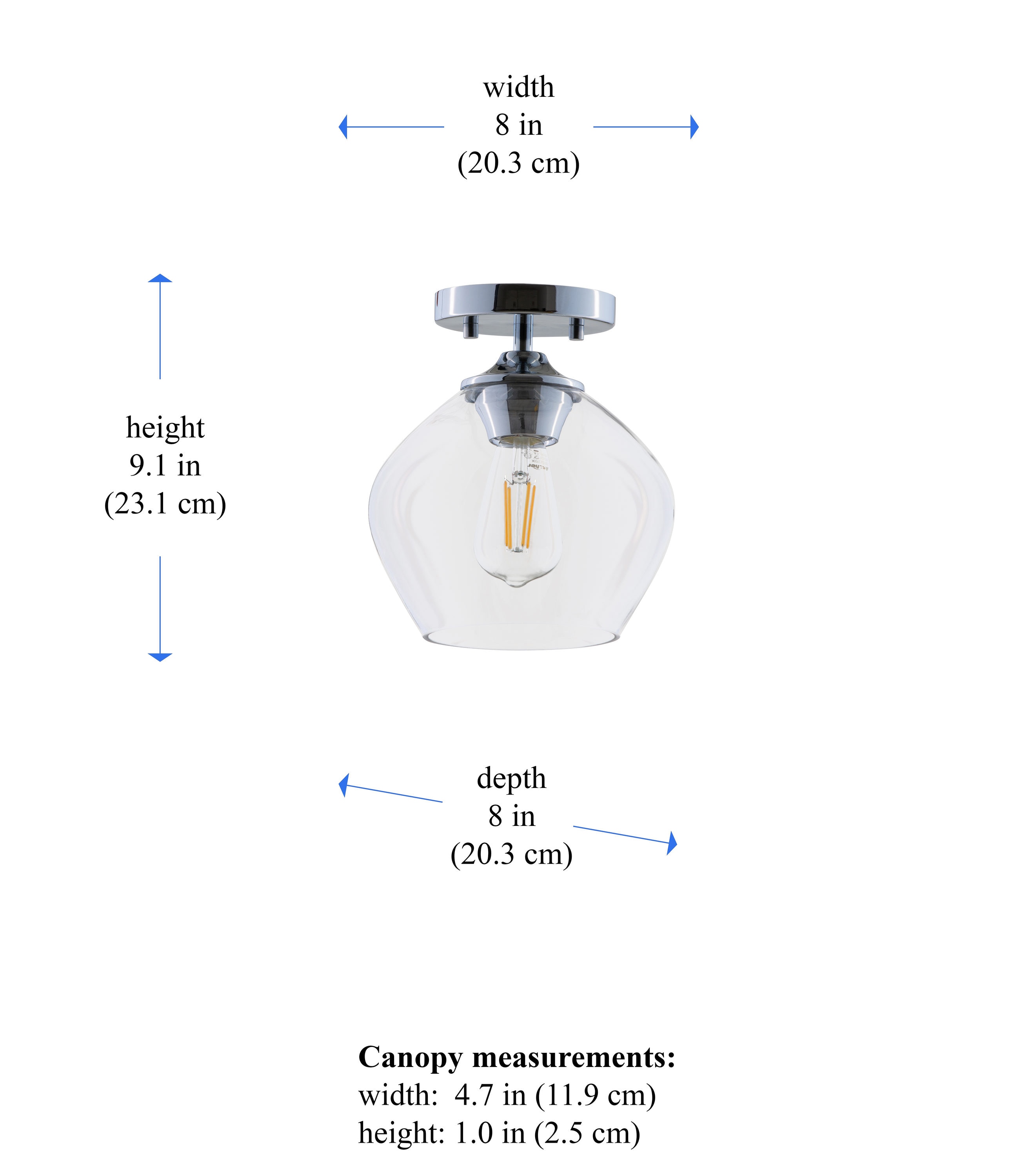 Bennett Lighting 12014370PCH flushmounts - View #3