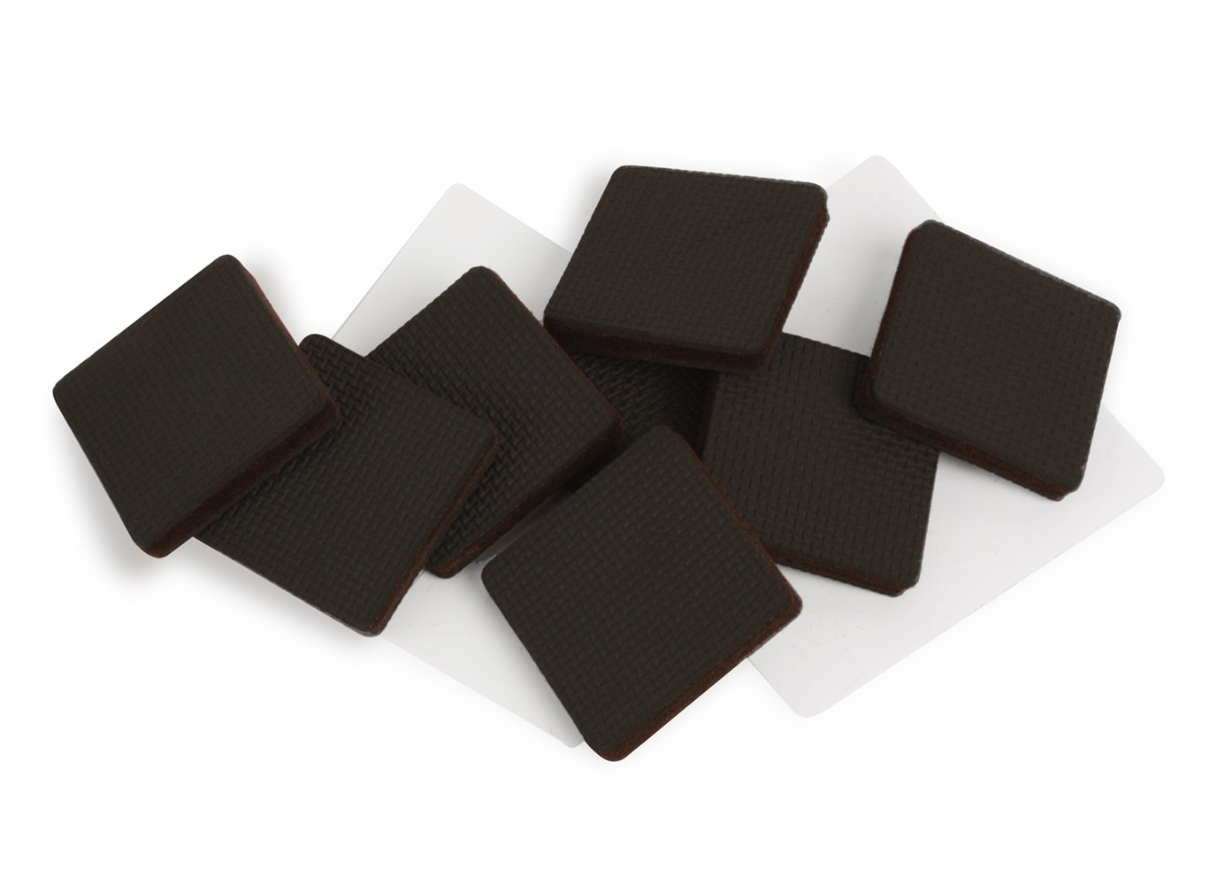 Slipstick GorillaPads 2 Square Furniture Gripper Pads (8 Pack) Black