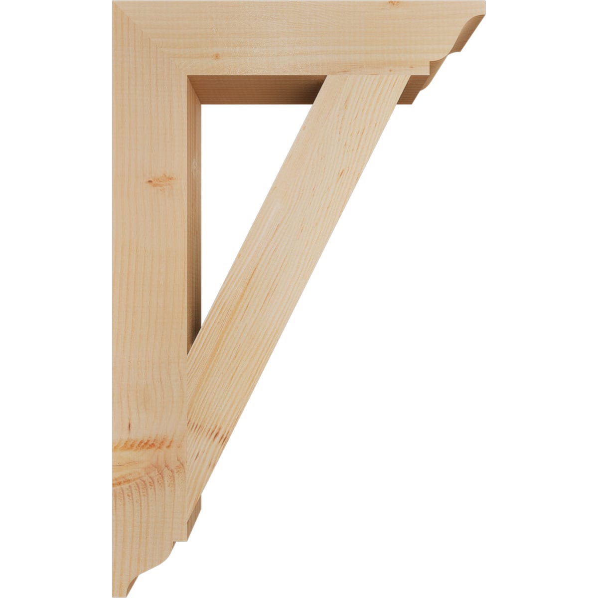 Ekena Millwork BKT04X20X32TRA01SDF Exterior-Brackets-Braces - View #3