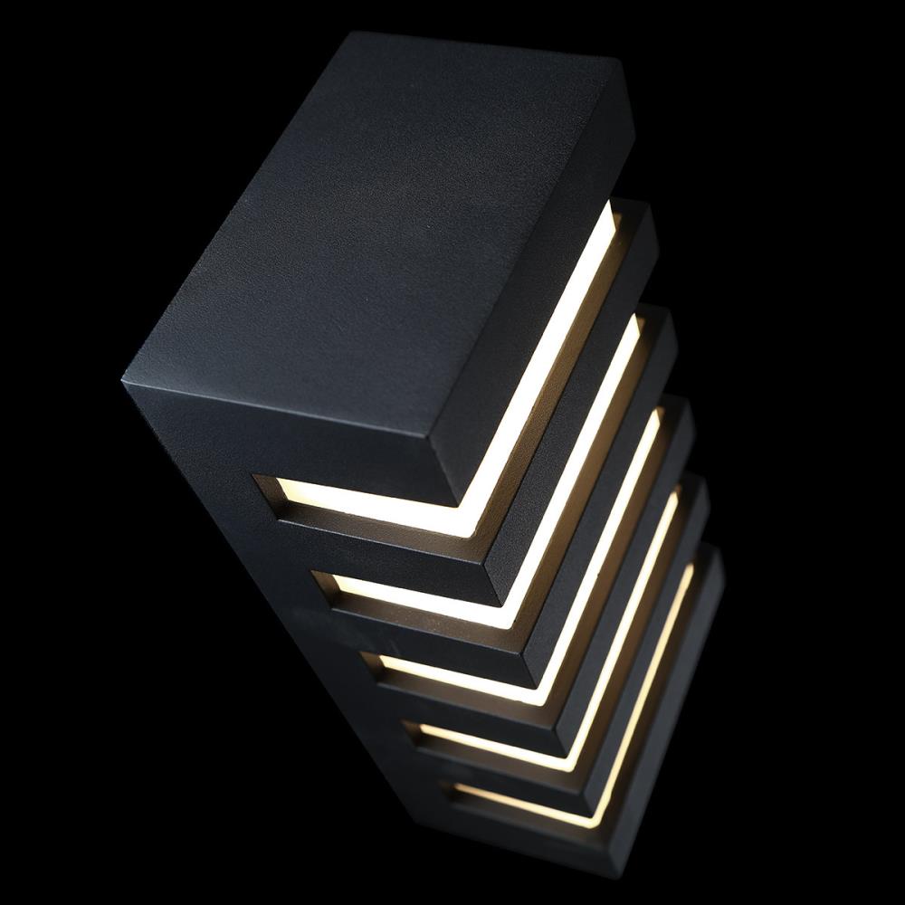 dweLED WS-W23610-BK Outdoor-Wall-Lighting - View #3