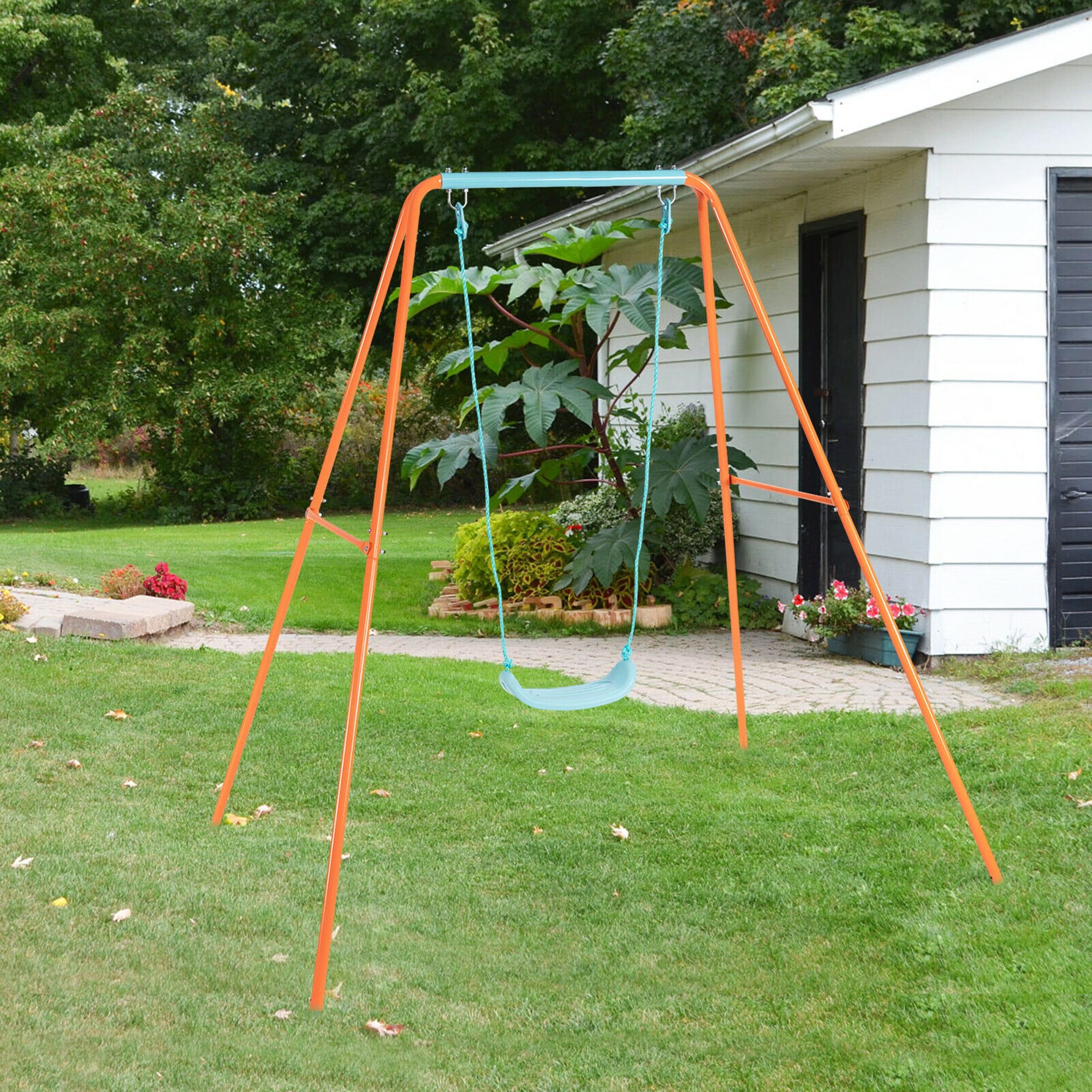 Costway TY327972OR Playset-Swings - View #6