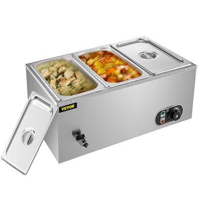 MegaChef Buffet Server & Food Warmer 975103786M, Color: Silver - JCPenney