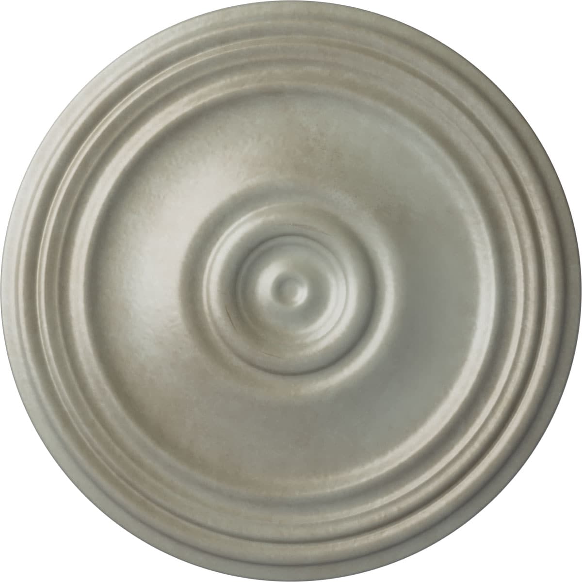 Ekena Millwork CM21REFLS Reece 21-in W x 21-in L Painted Flash Gold Polyurethane Whole Ceiling Medallion