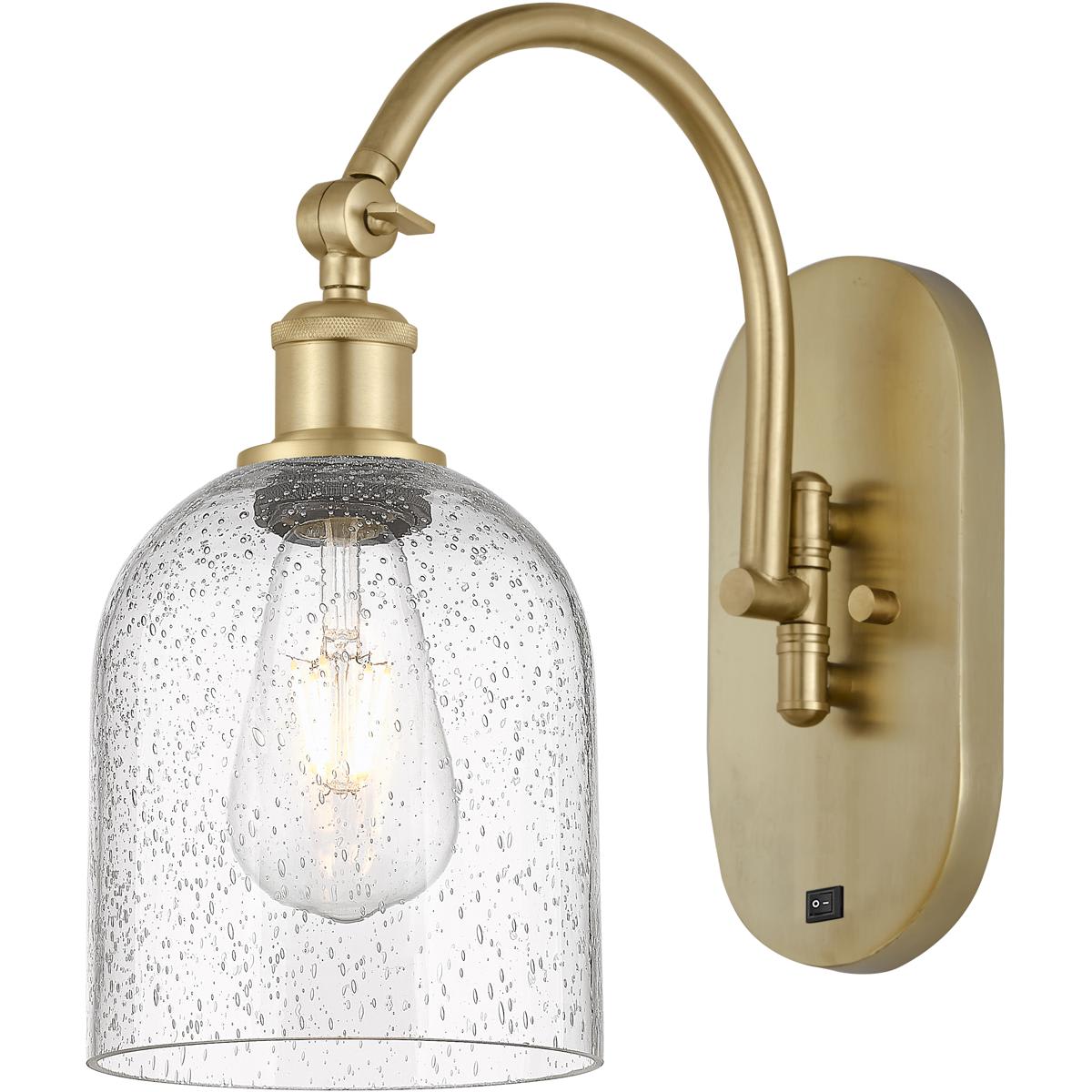 Innovations Lighting -  518-1W-SG-G558-6SDY Ballston Bella Wall Sconce Satin Gold
