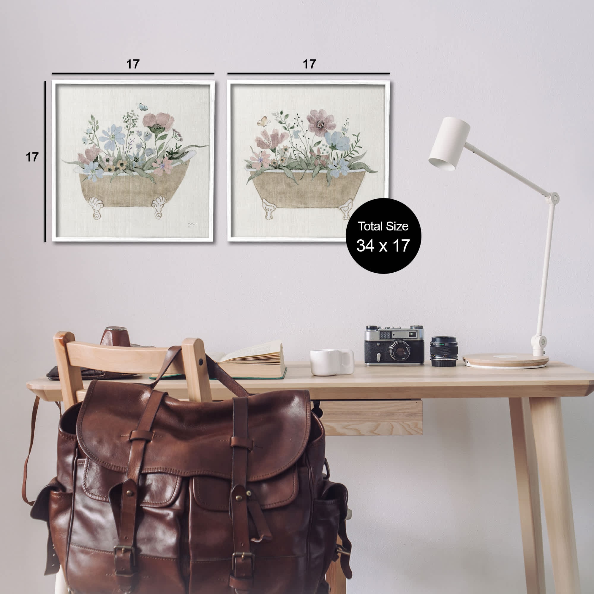 Stupell Industries B2-726-WFR-2PC-17X17 Wall-Art - View #2