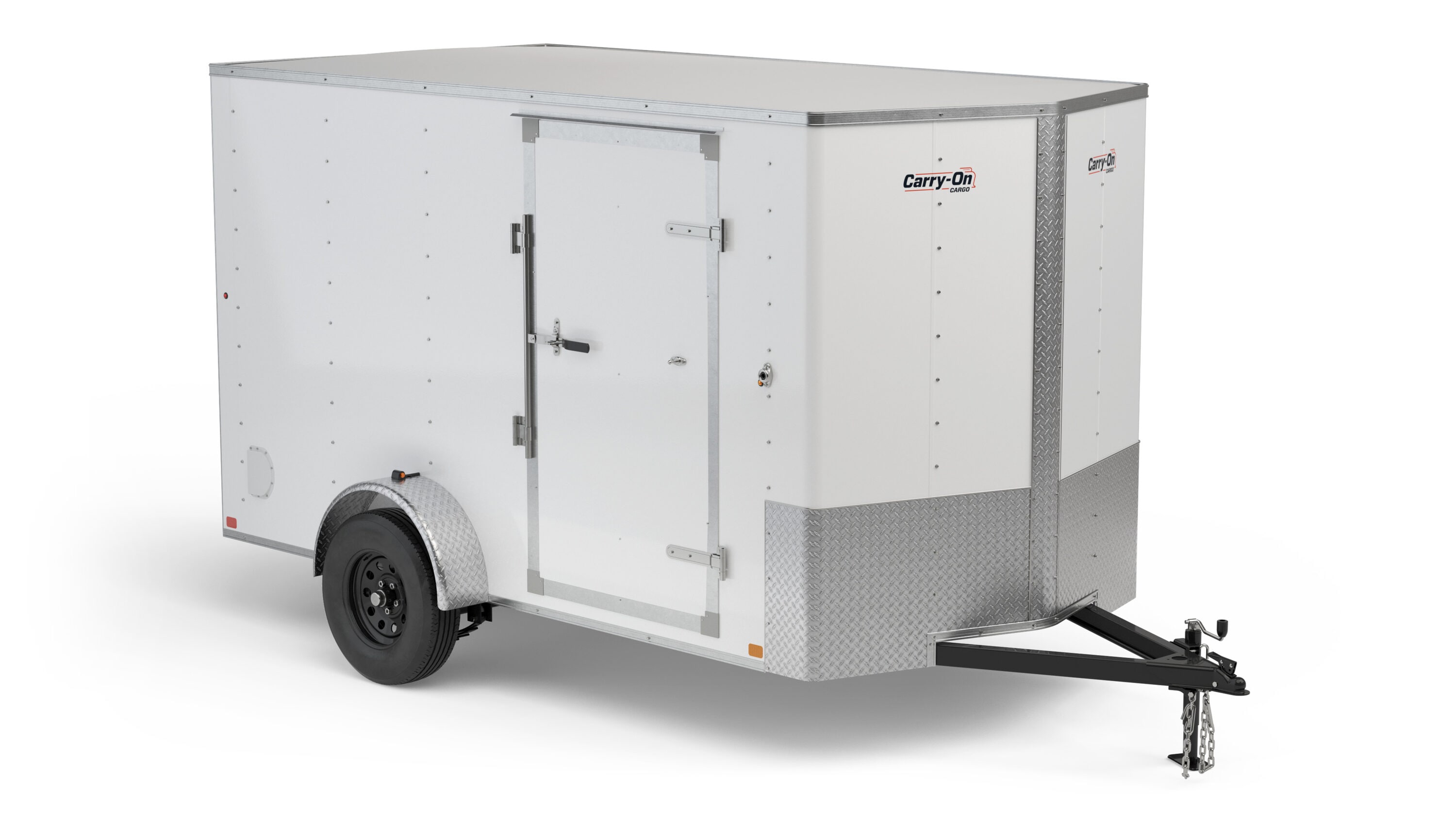 Carry-On Trailer 6X12LCGRECBN Enclosed-Trailers - View #2