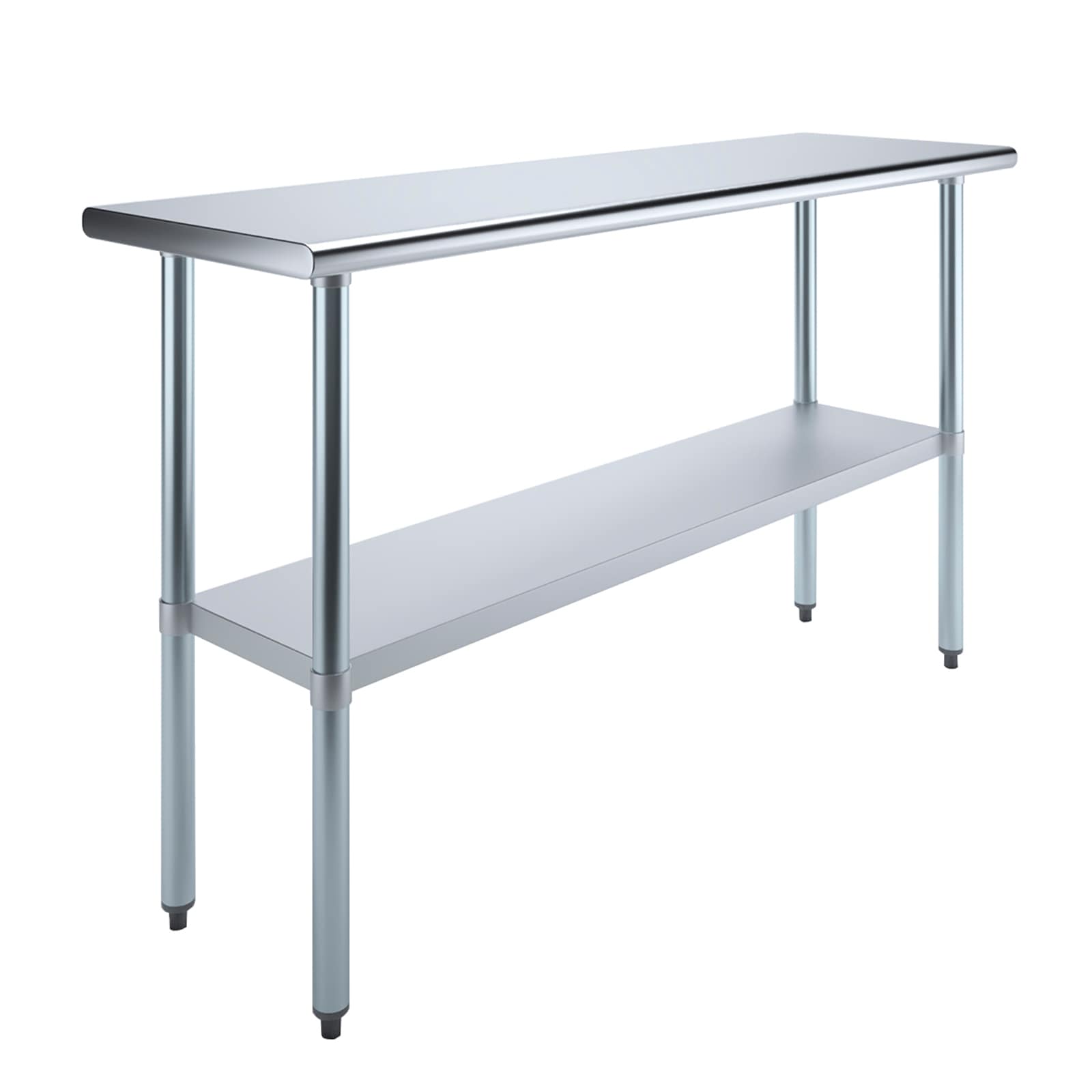 Amgood - 18 in. x 60 in. Stainless Steel Table