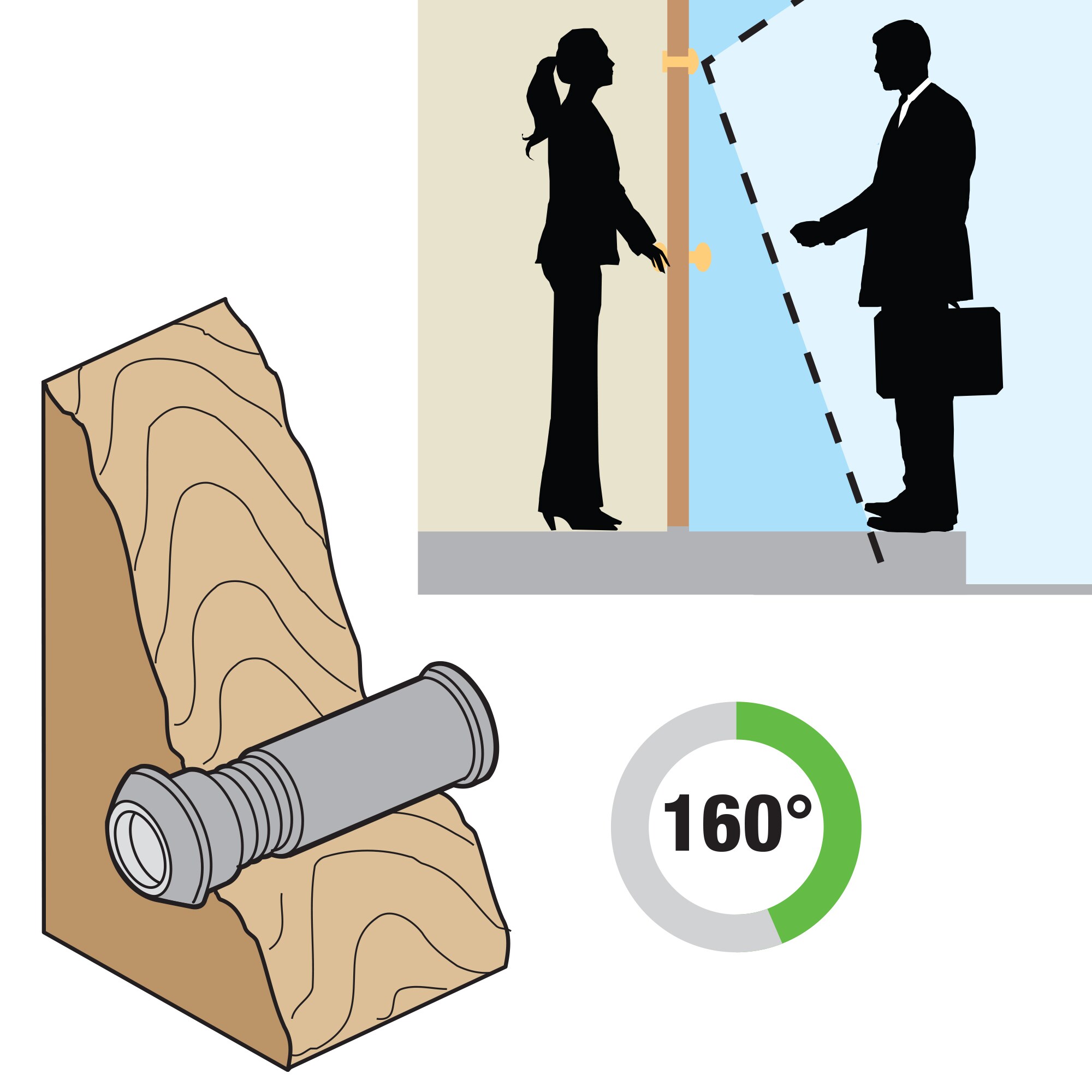 Prime-Line U 10347 Entry-Door-Viewers - View #8