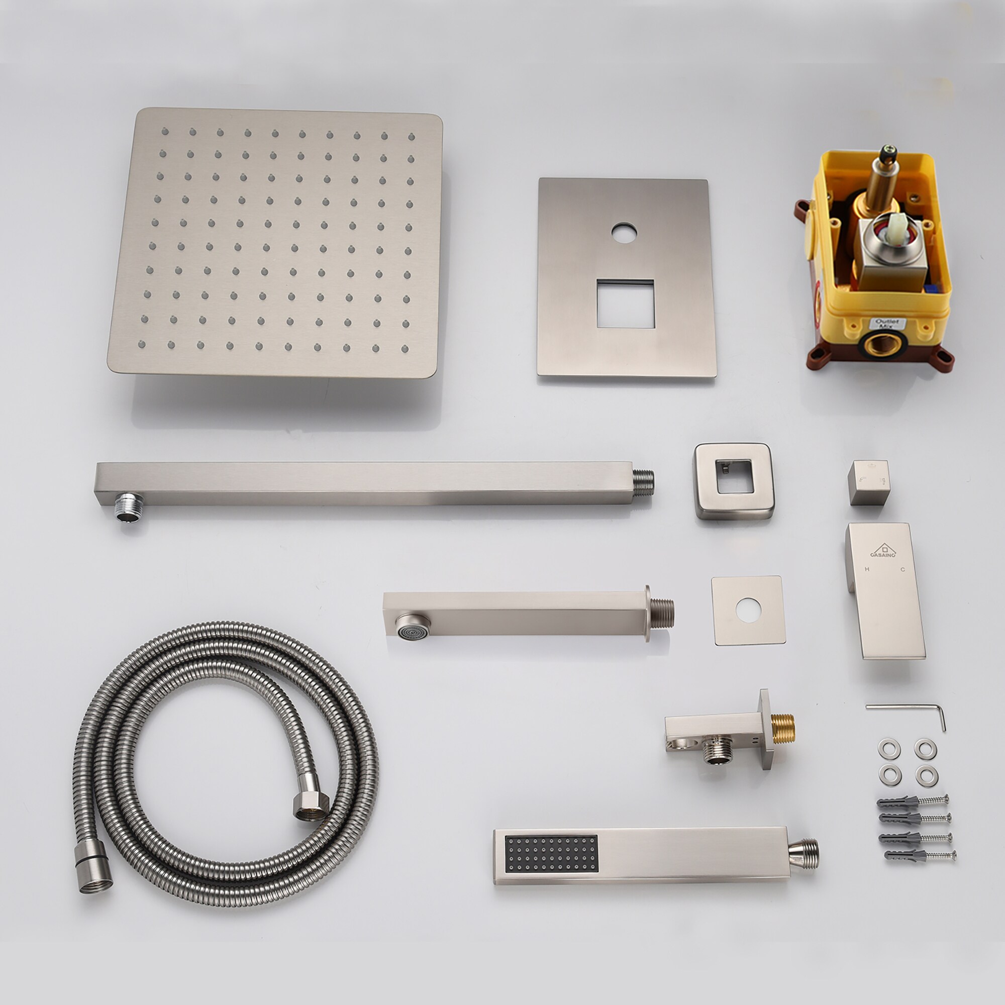 CASAINC CS12B-10MB Showerhead-Bar-Panels - View #10