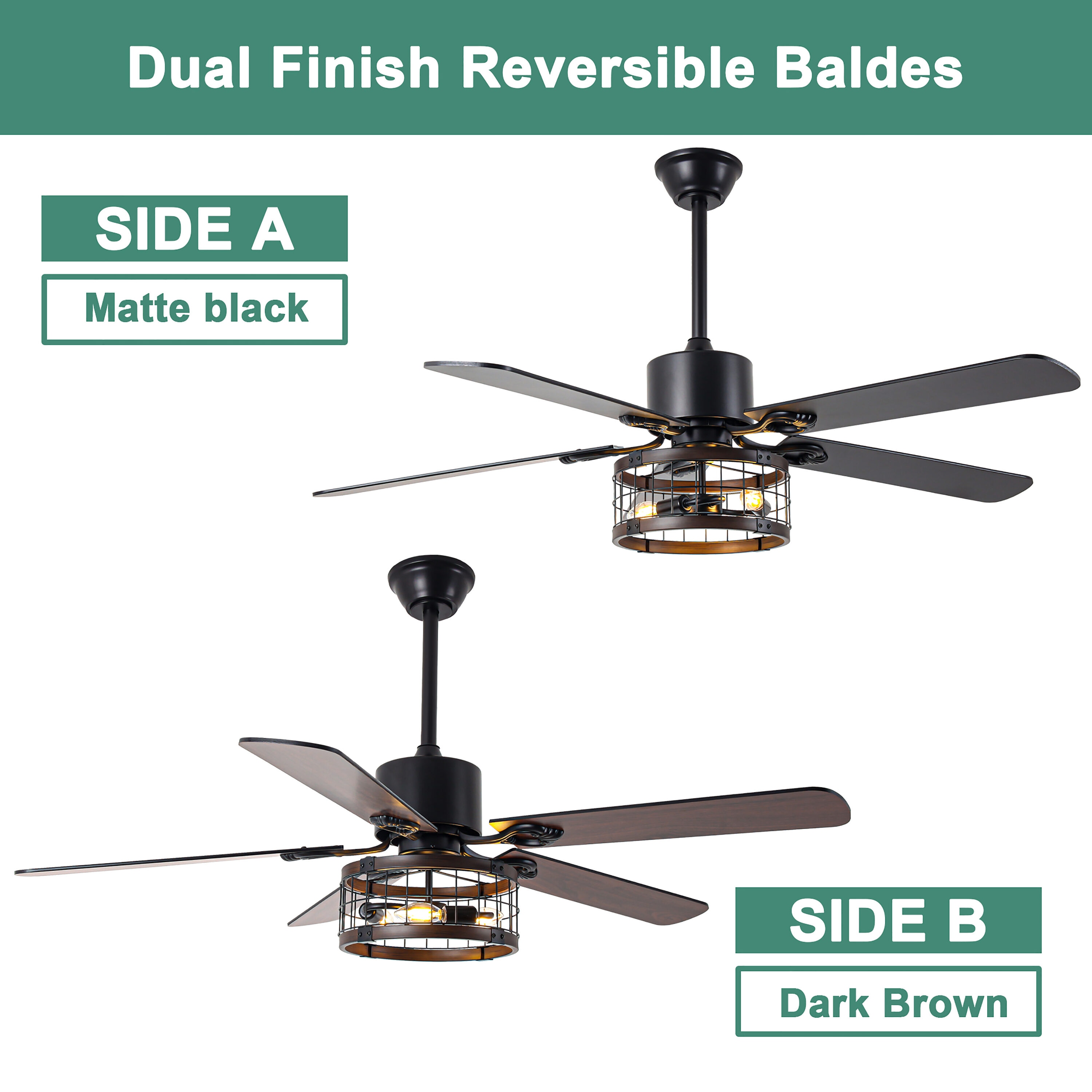 Cusp Barn CS52P20 Ceiling-Fans - View #6