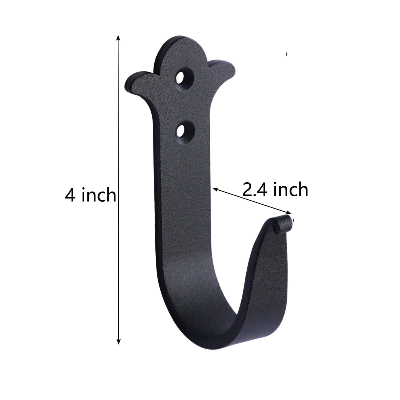 LILILIAN FMY Decorative Wall Hooks Heavy Duty Rustic Metal Hangers for ...