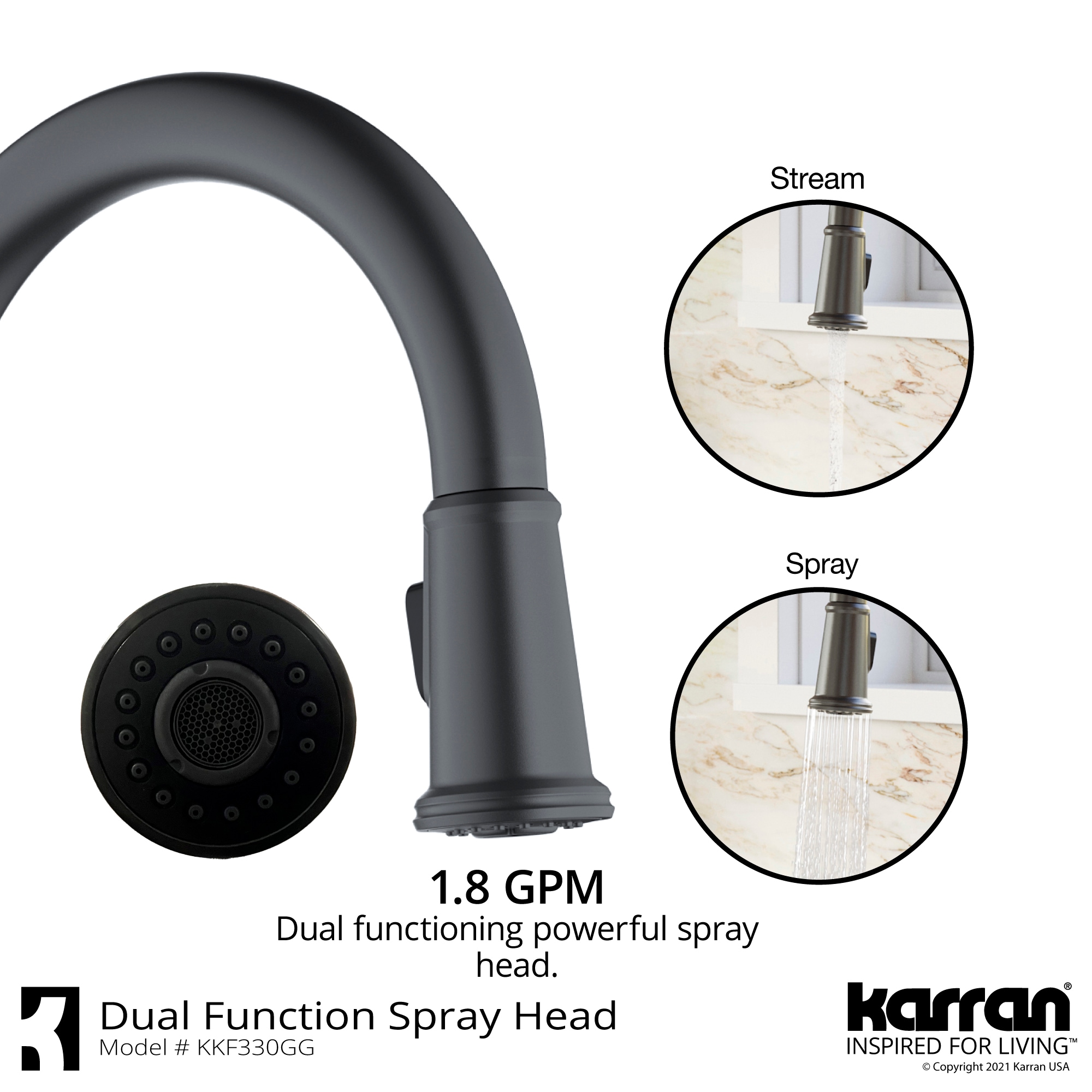 Karran QT710WHKKF330GG Kitchen-Sinks - View #10