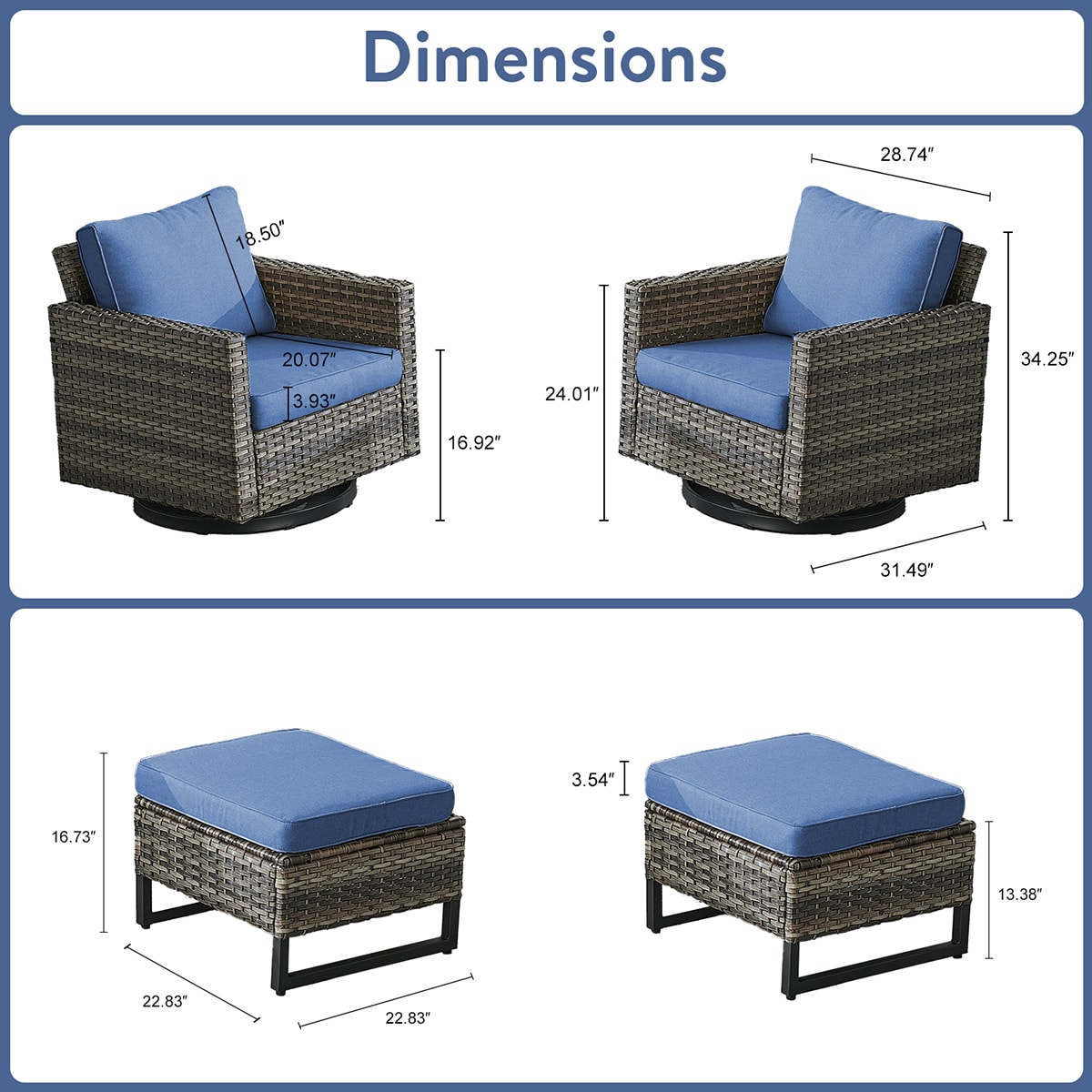 Rilyson FS069097-1 Patio-Chairs - View #4