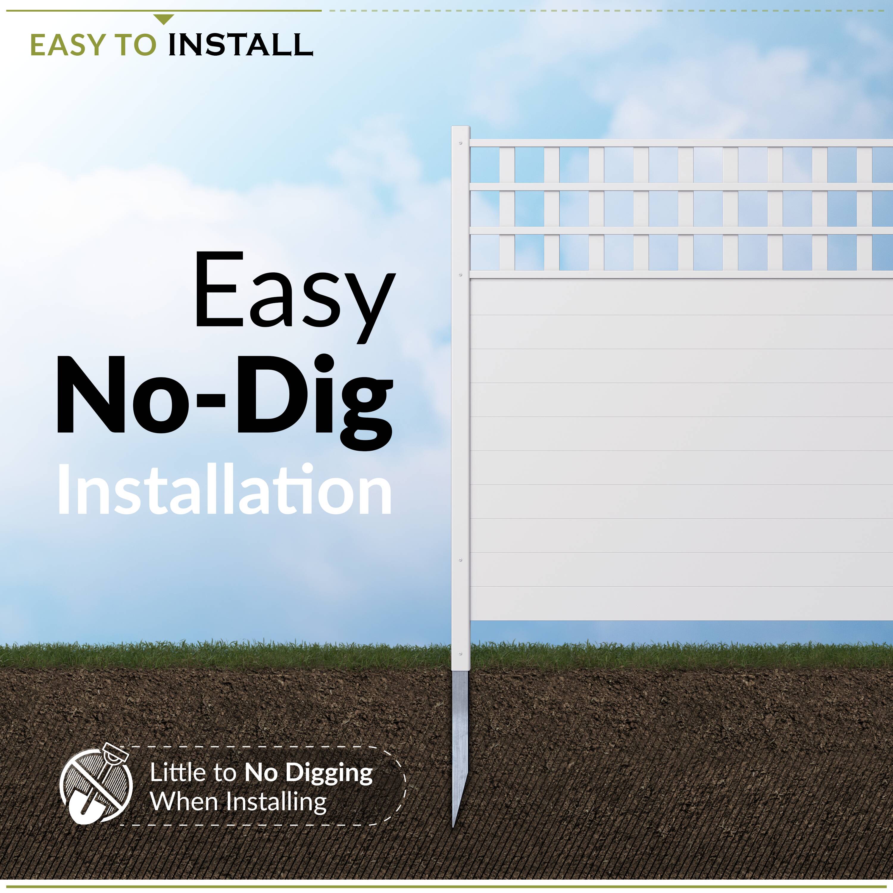 Zippity Outdoor Products ZP19060 Vinyl-Fence-Panels - View #3