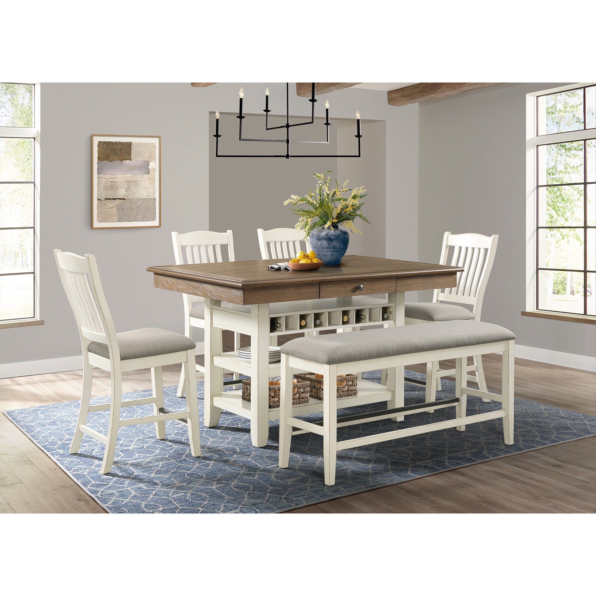Picket House Furnishings D-10600-7-CT-6PC Dining-Sets - View #15