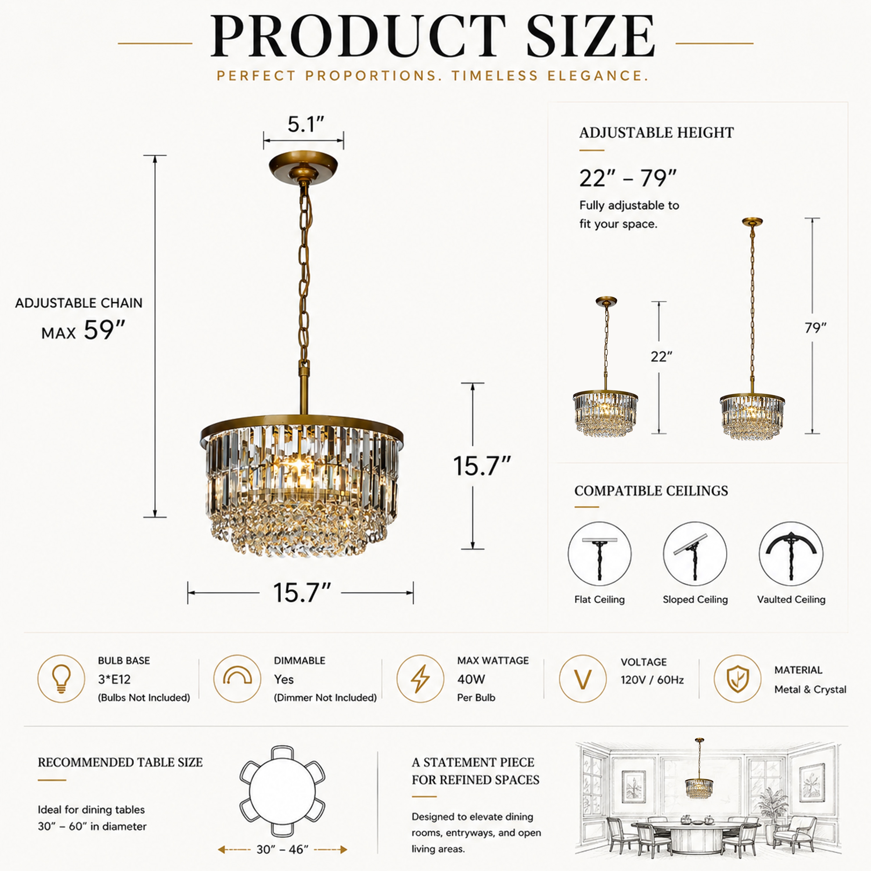 AloaDecor Lighting L7072D40BR06A b090015 - View #3