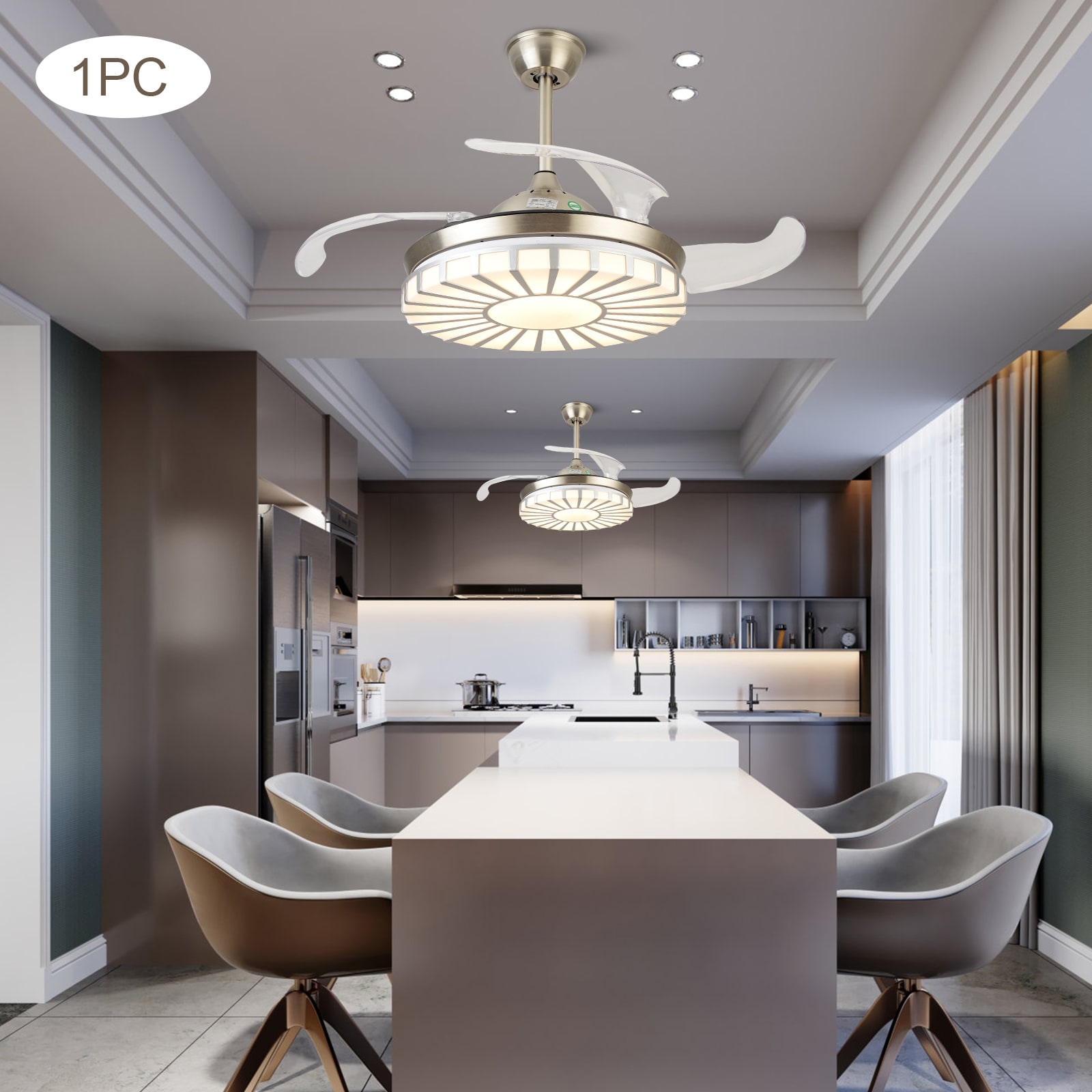 Oukaning HG-HCX-2177 Ceiling-Fans - View #2