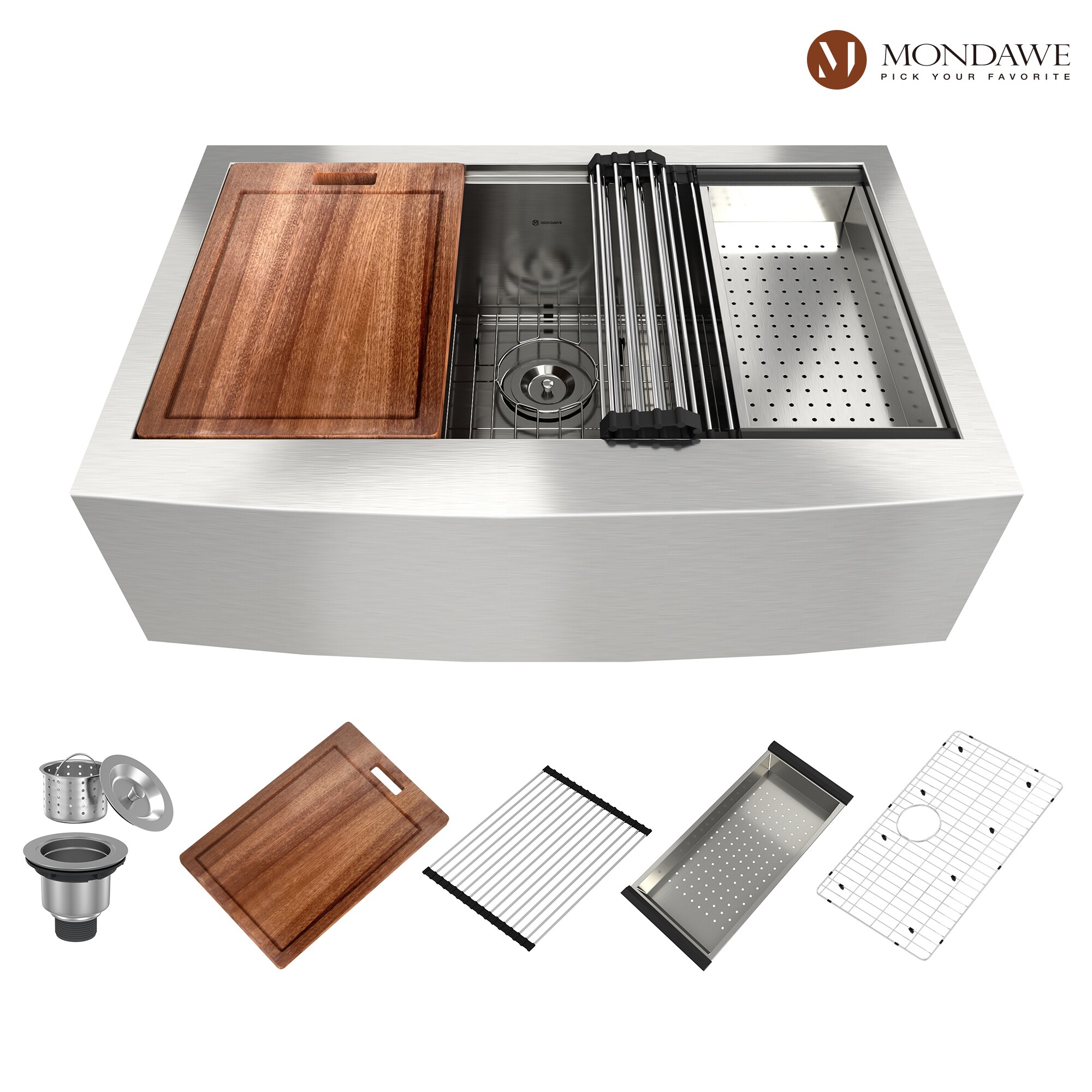Mondawe MD-W5122-3 Kitchen-Sinks - View #13