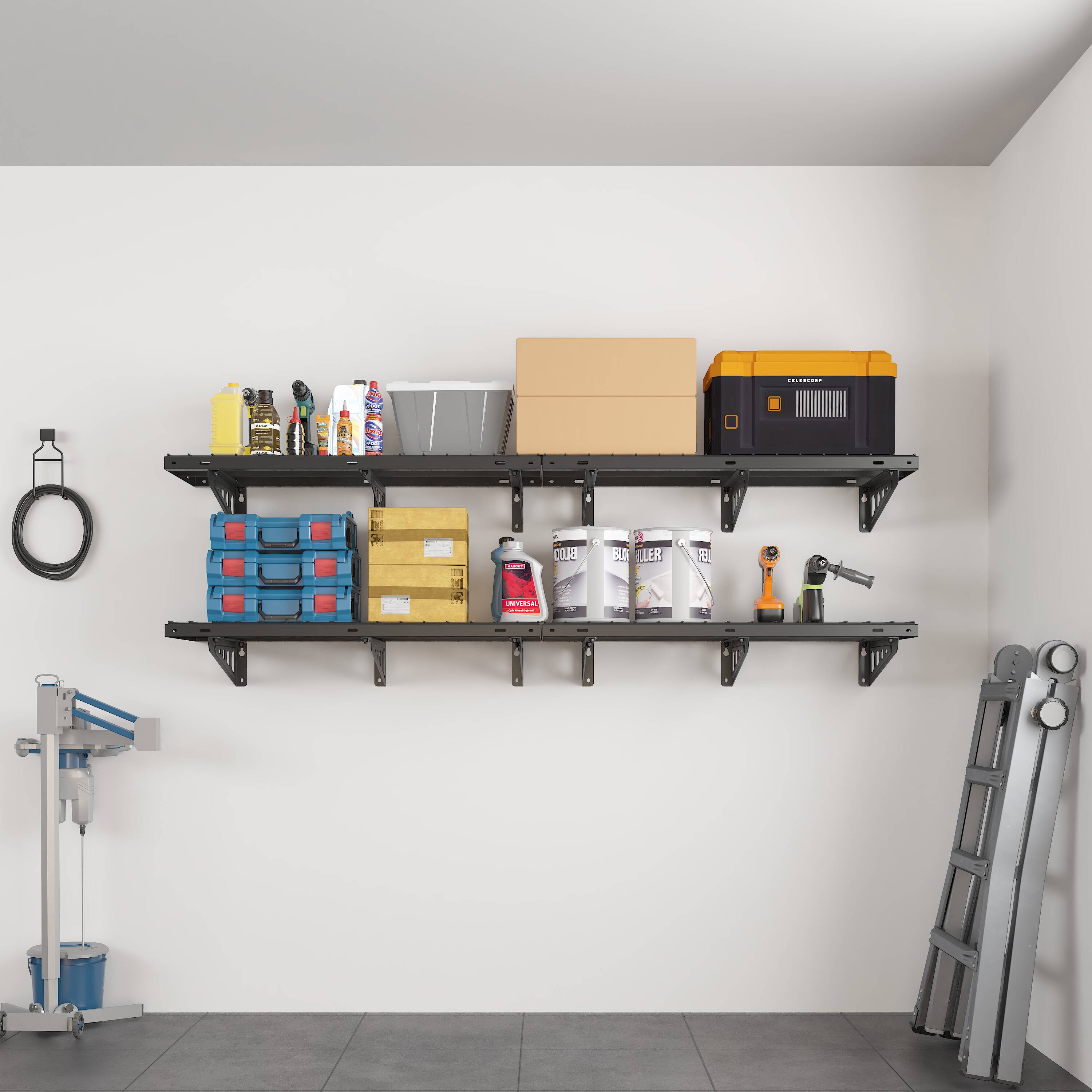 Fleximounts WR4016BMAX-E Wall-Mounted-Shelving - View #9