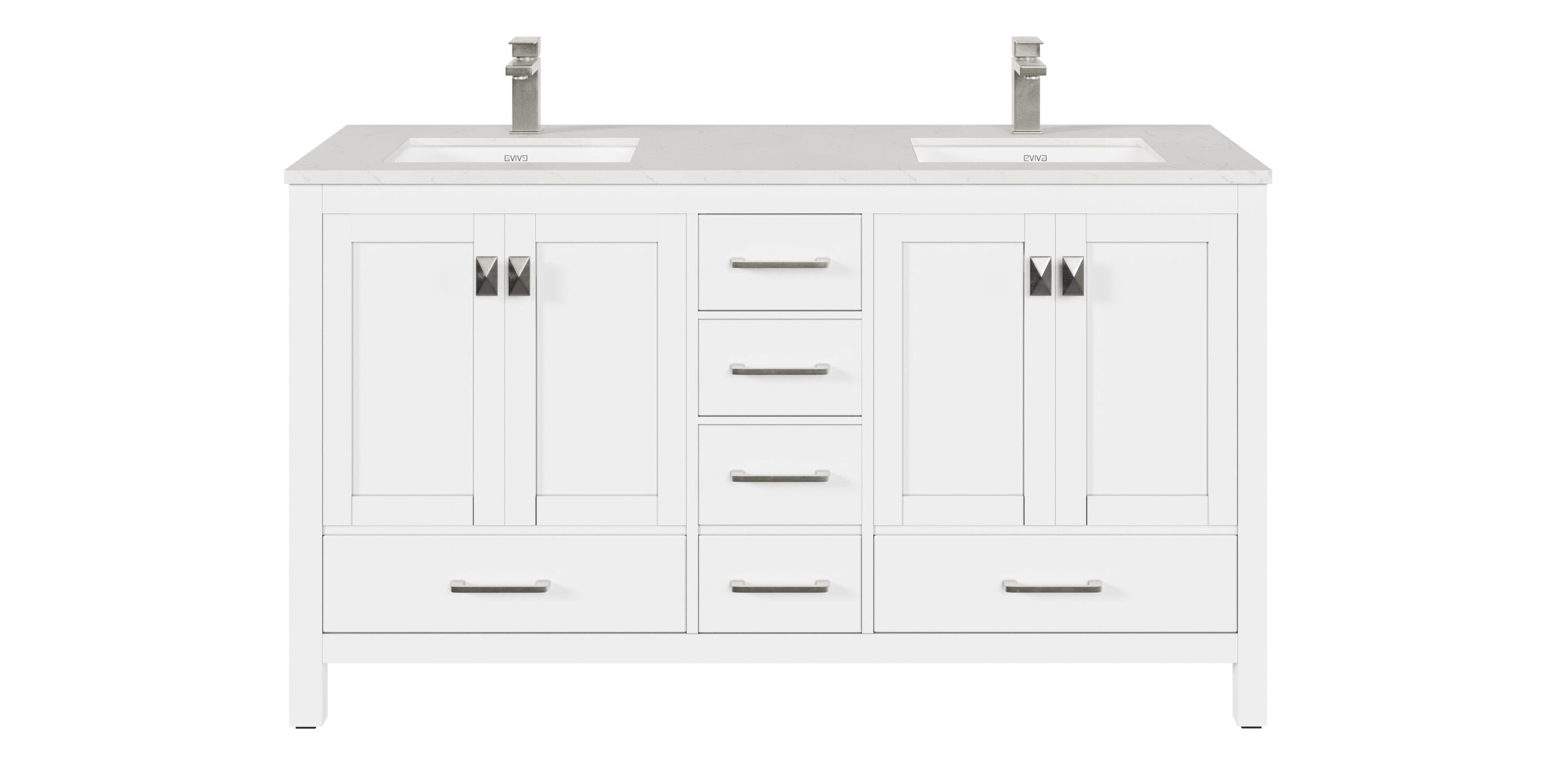 Eviva TVN414-60X18WH Bath-Vanity-Combo - View #8