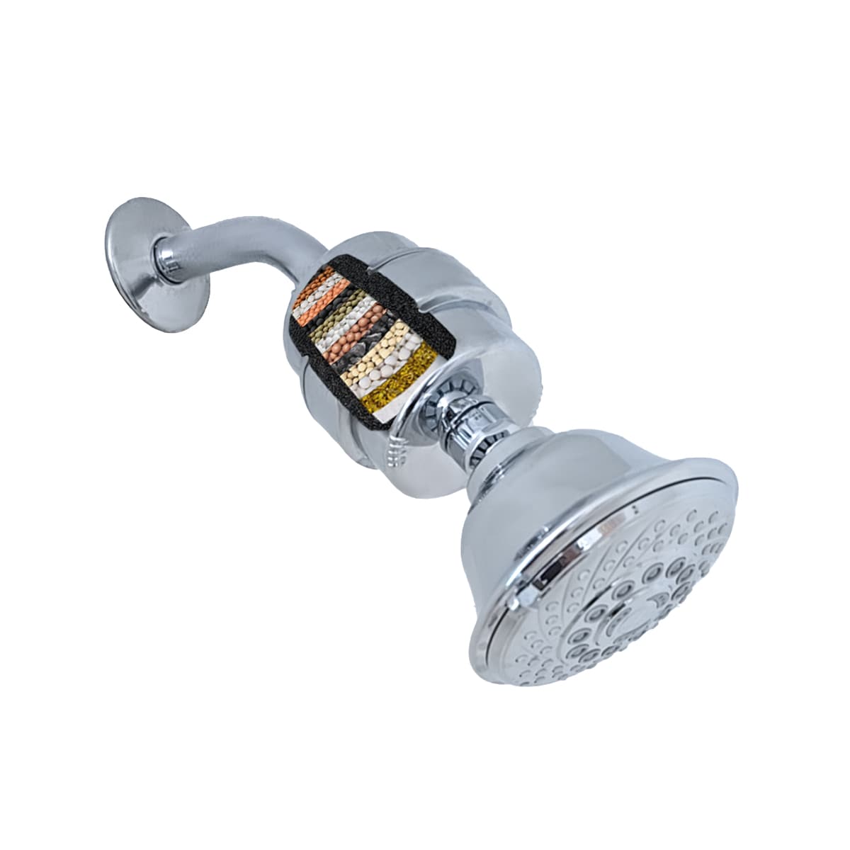 Innovative Technology ITPC119 ITPC119 Shower Head and Filter Combo Carbon block Shower Head Filter 6-Months -Filter Life