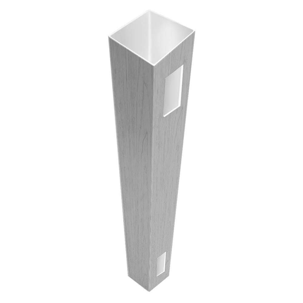 Freedom Bolton 9-ft H x 5-in W Coastal Cedar Privacy Vinyl End Fence post #73056871
