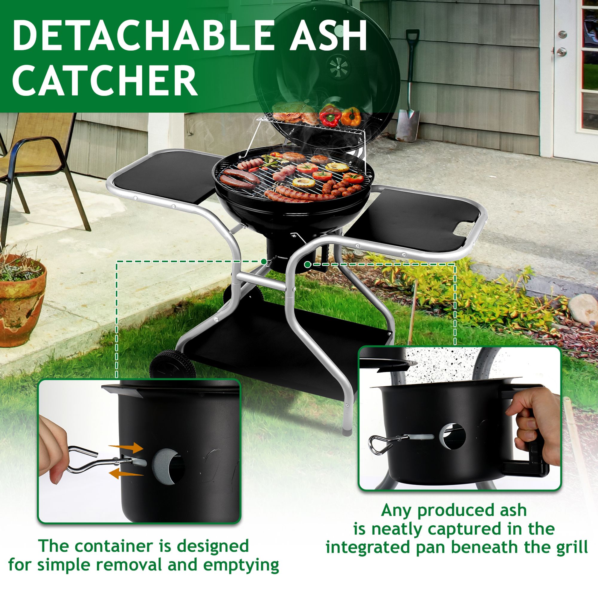 Winado 1-G57000850 Charcoal-Grills - View #5
