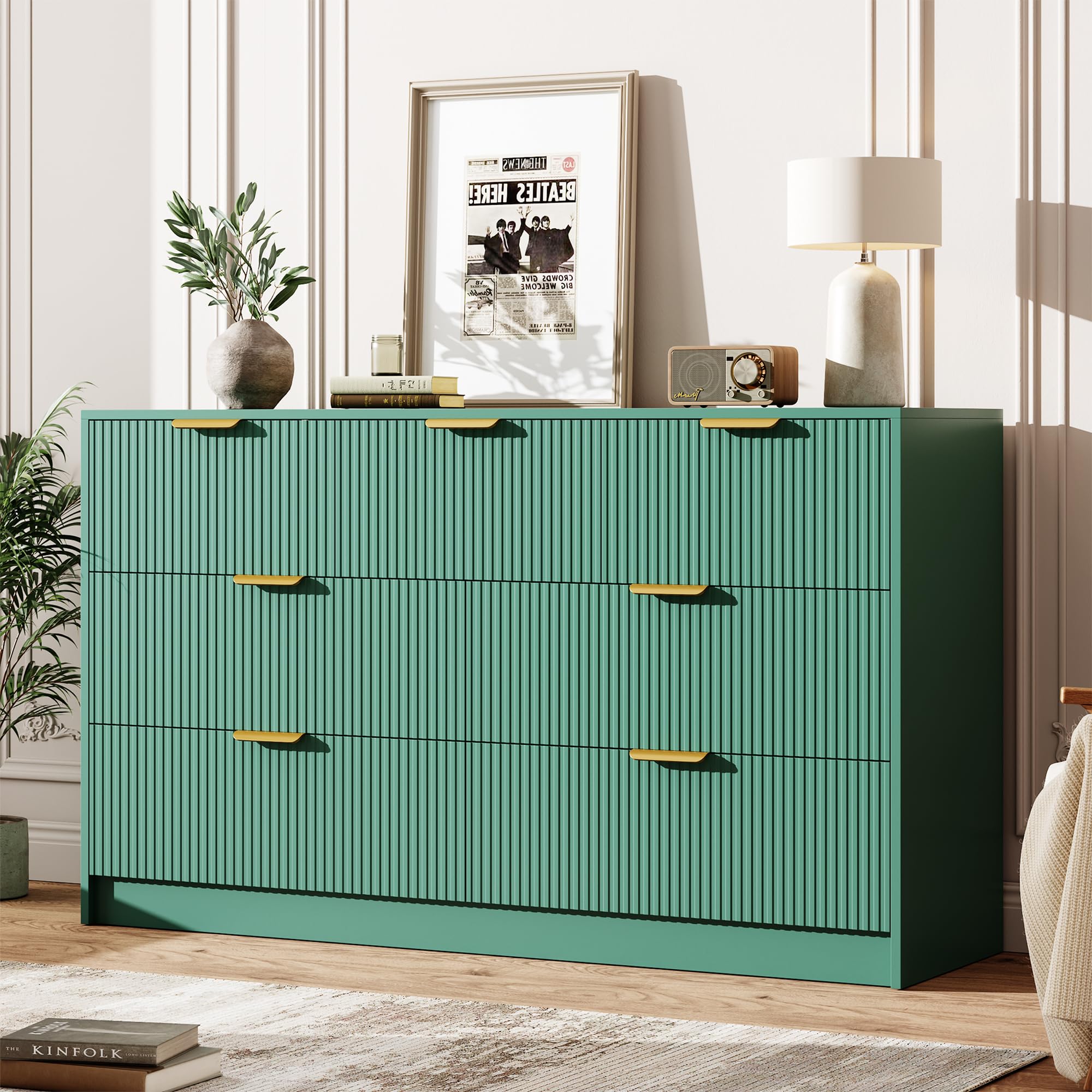 54 inch long dresser Garvee Black 54 Inch Wide Large Dresser With 7 Drawers Deep Drawers Metal  Knobs Modern Wooden Chests For Entryway Hallway For Bedroom in the Dressers  department at Lowes.com