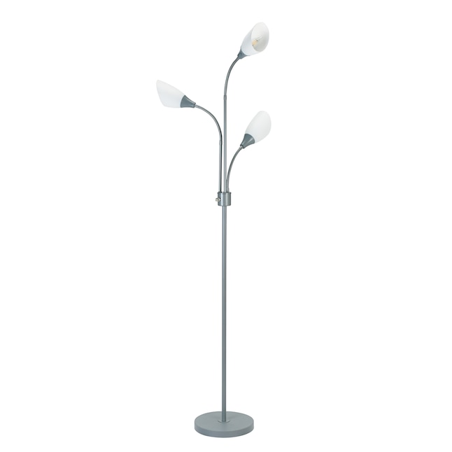 Silver Painted Multi Head Floor Lamp, Room Essentials 5 Head Floor Lamp Assembly Instructions