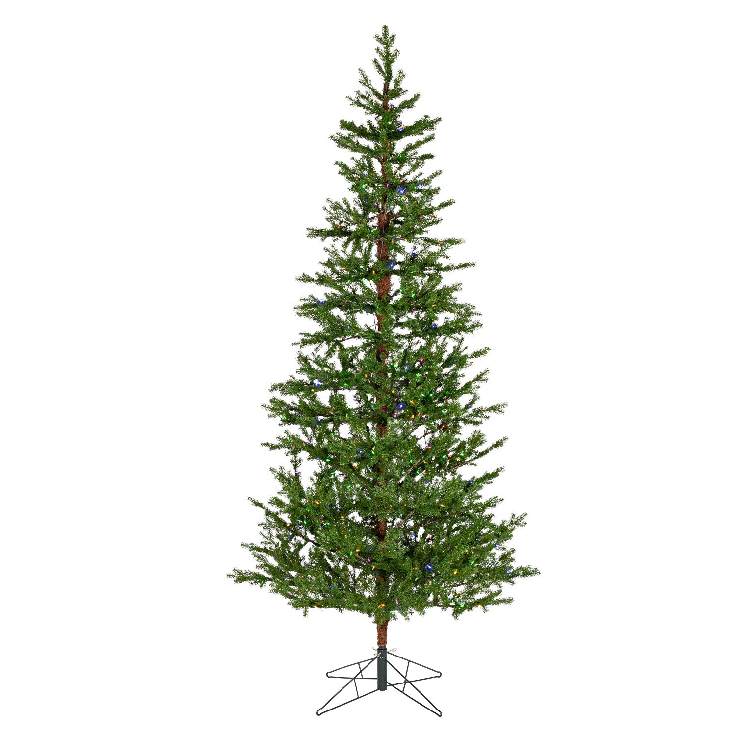 Sterling 7022--90CMLED 9-ft Pine Pre-lit White Artificial Christmas Tree with LED Lights