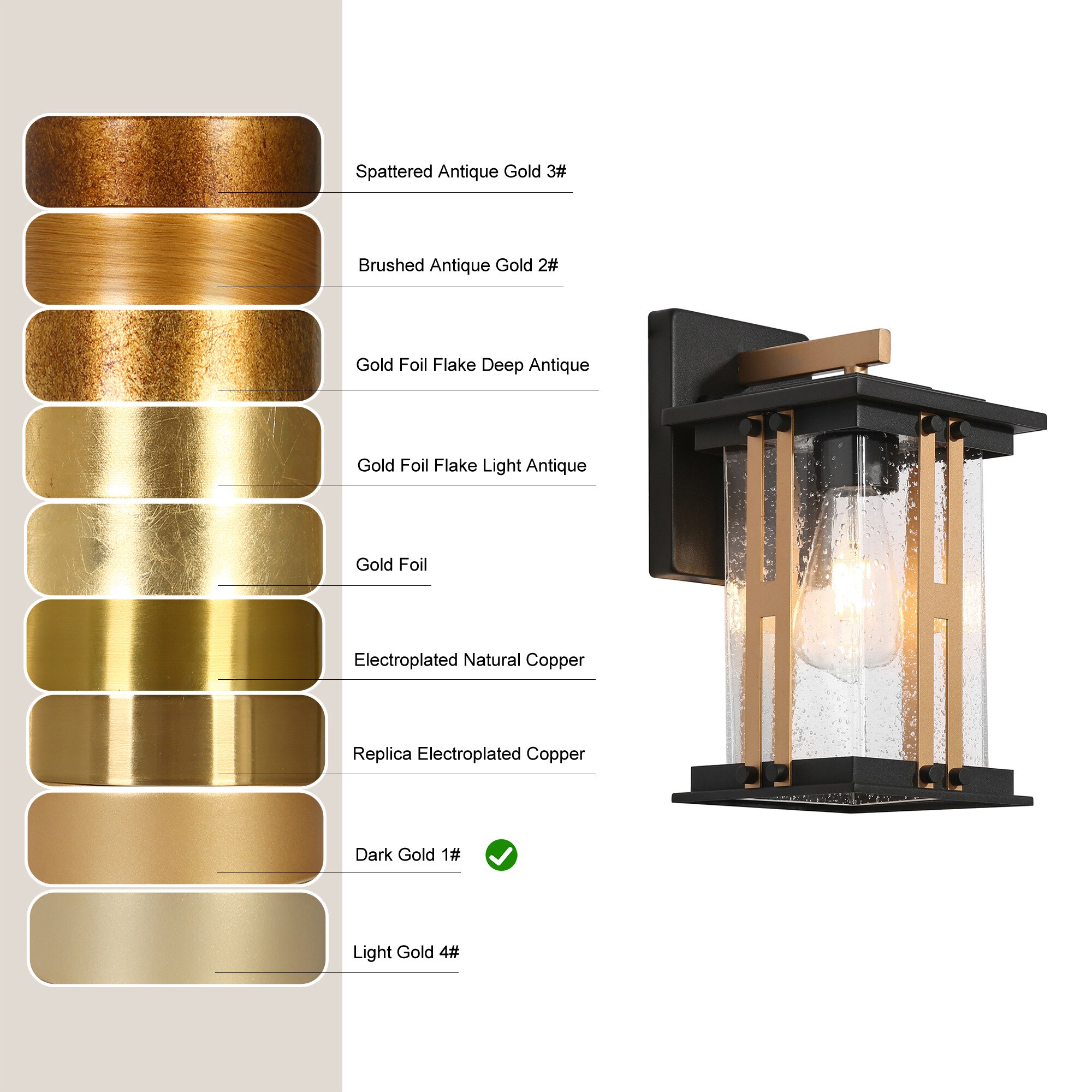 Uolfin UIUJEF-LWS24941-Z8 Outdoor-Wall-Lighting - View #9